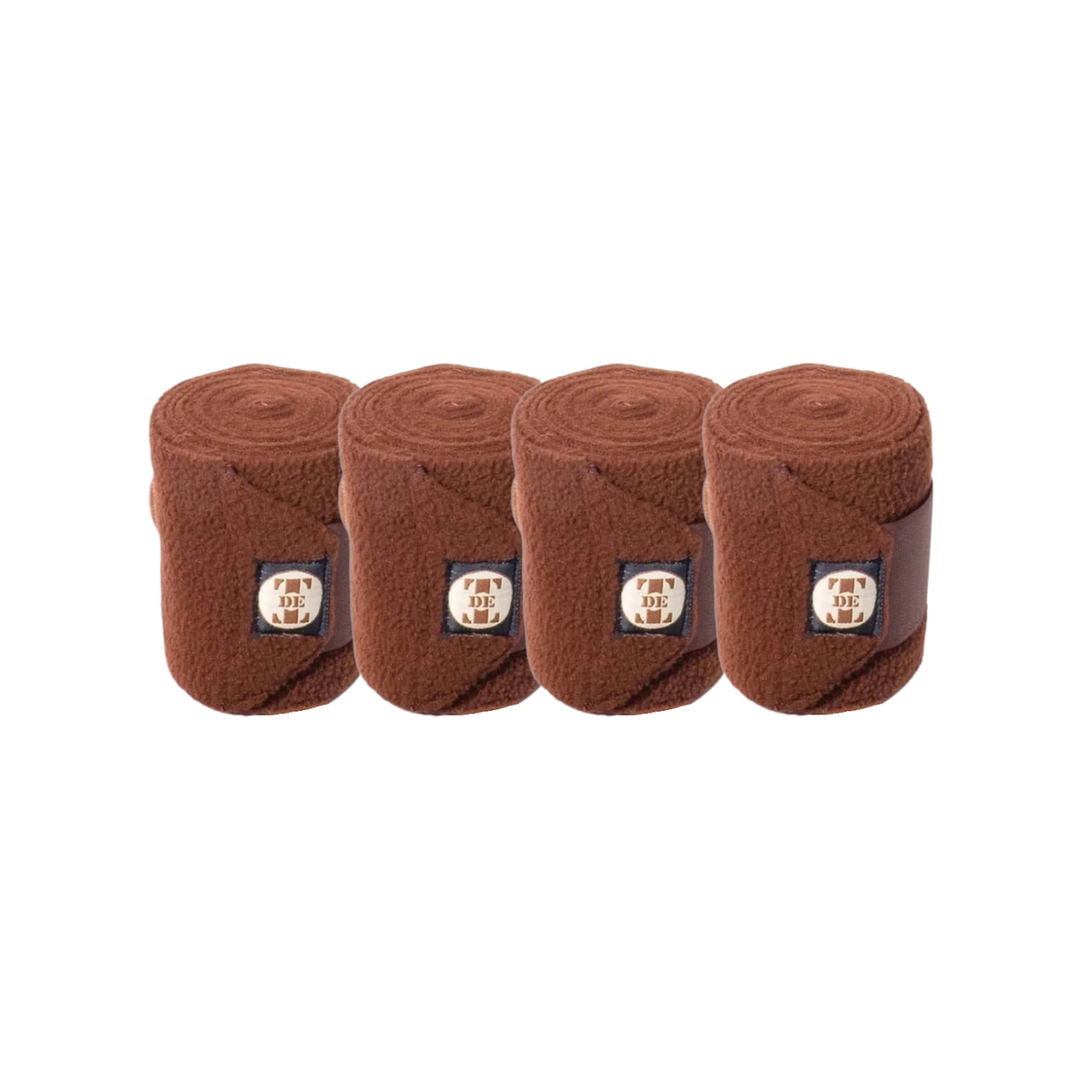 TdeT - Bandes de polo marron foncé