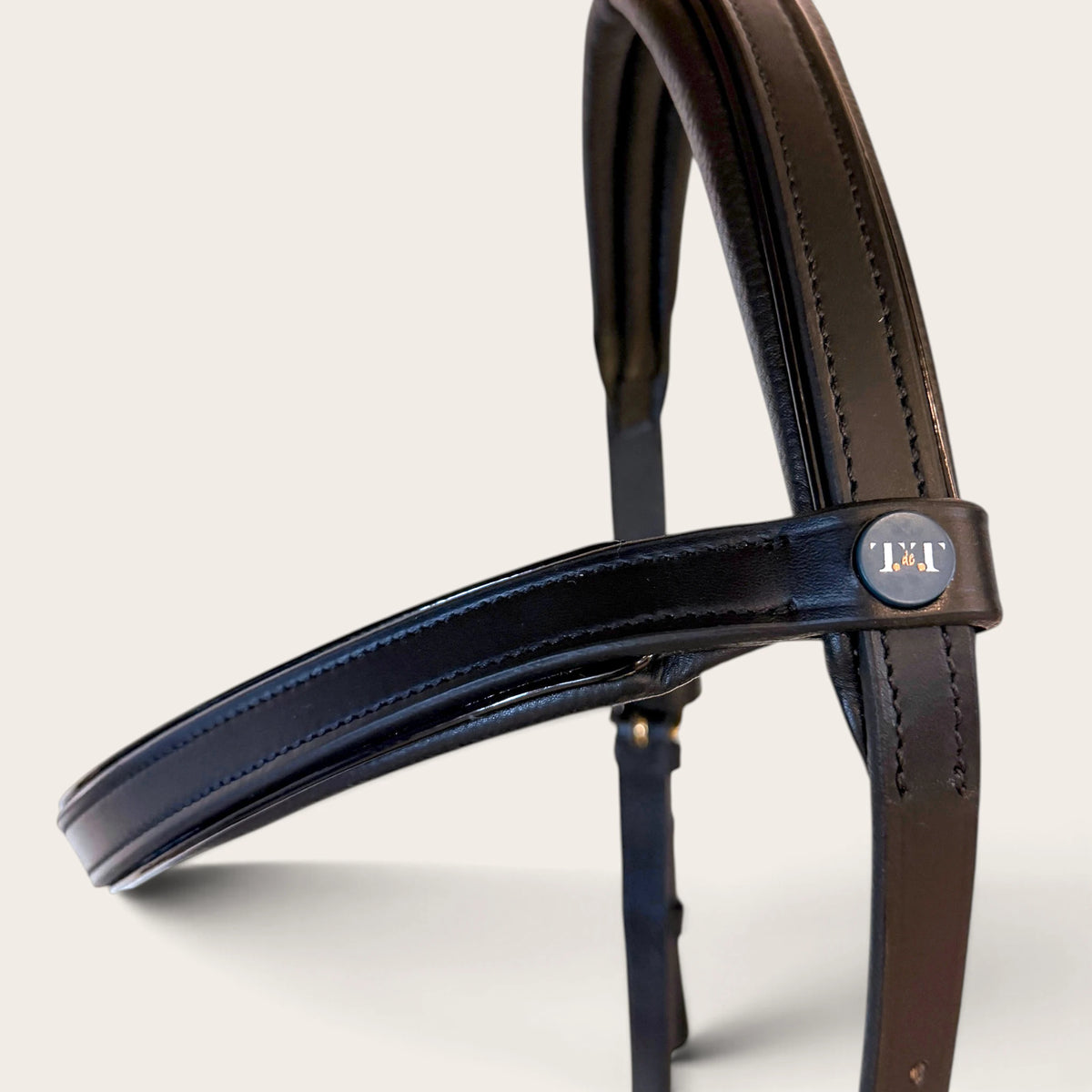 TdeT - Bridon Sidepull cuir No More noir