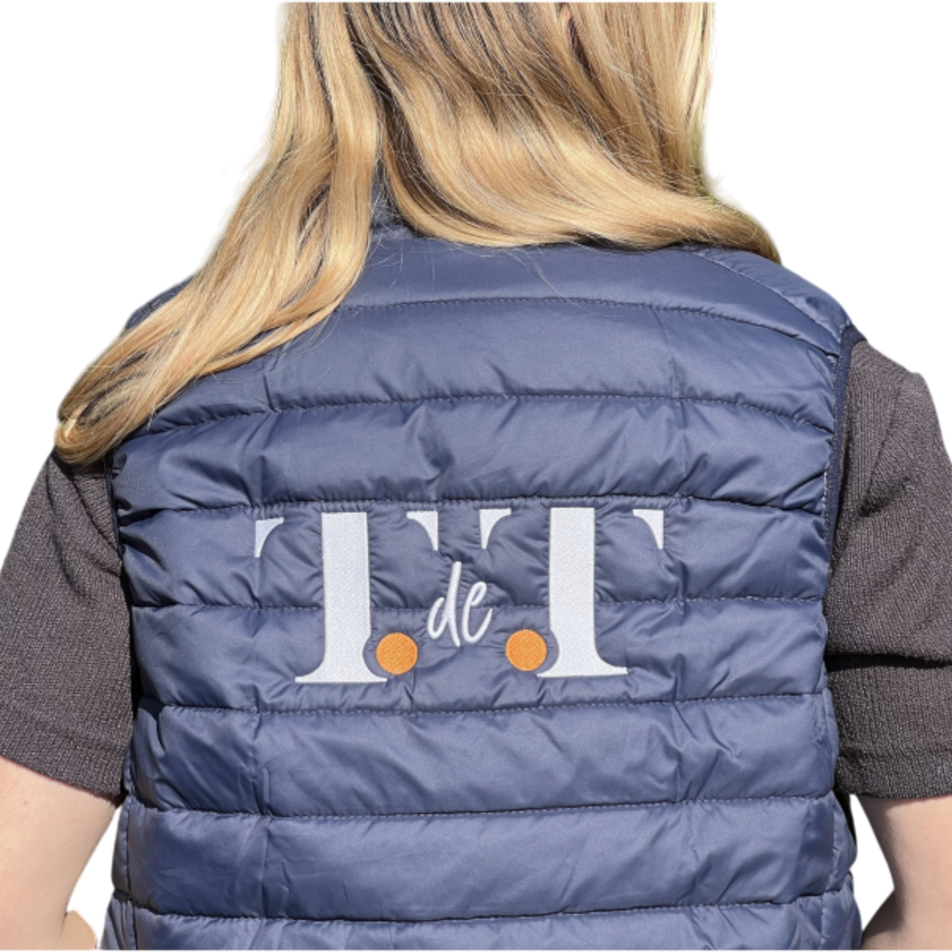 TdeT - Sleeveless padded vest navy