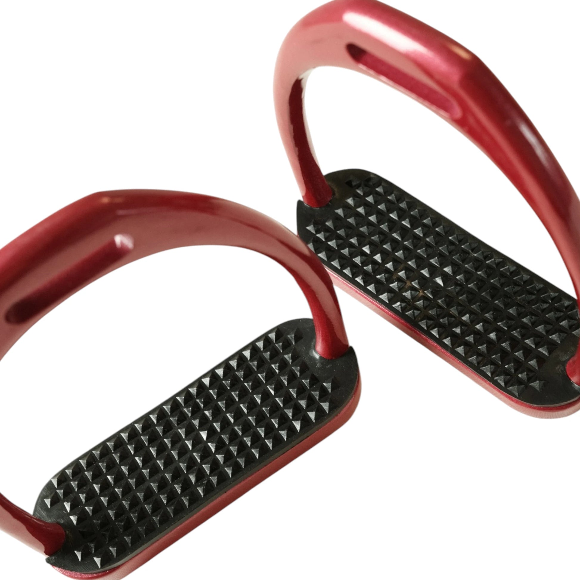 TdeT-Etriers aluminium rouge noir