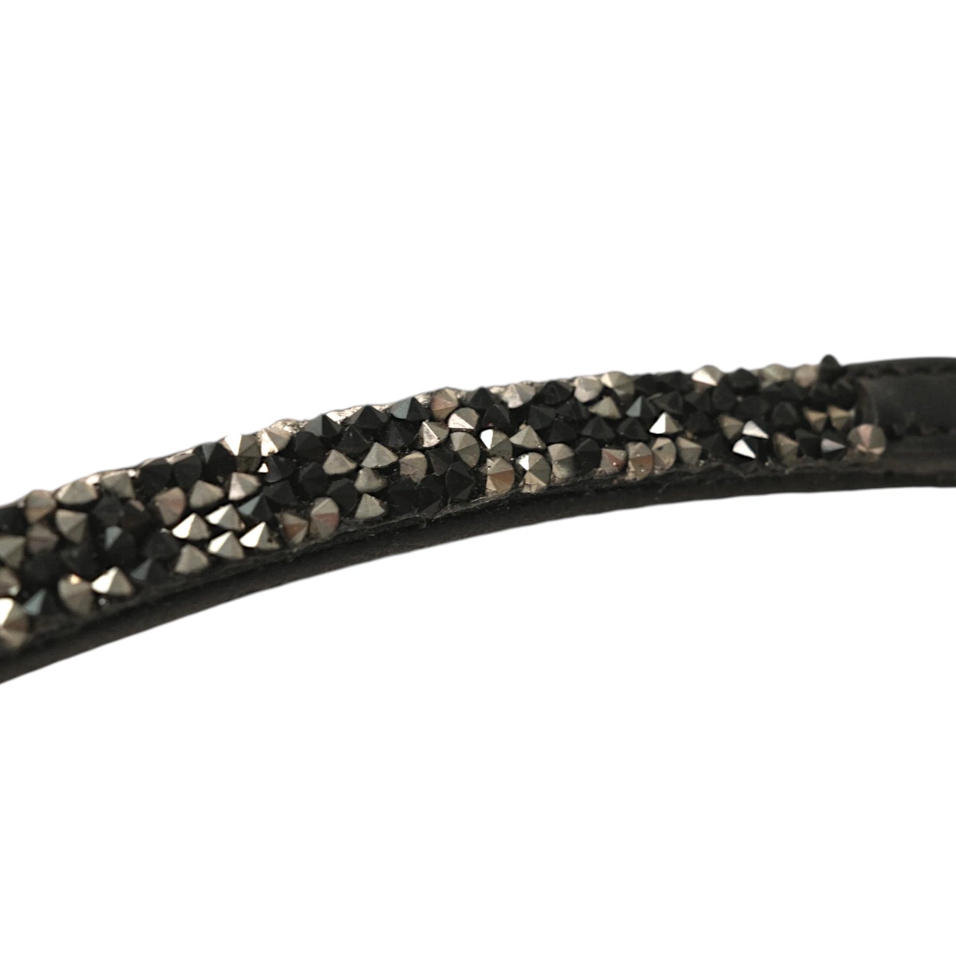 TdeT-Frontal Mosaik Noir Noir Argent