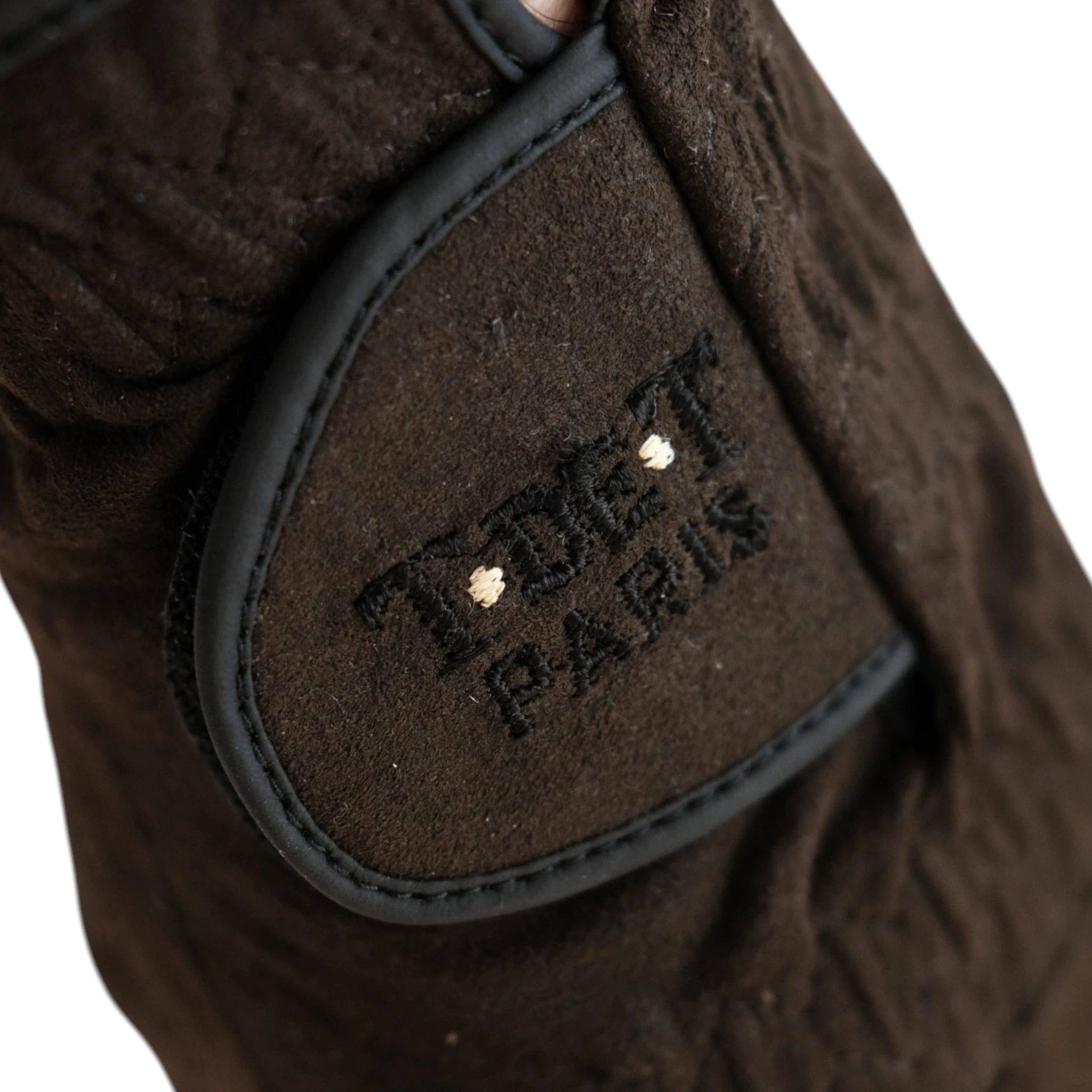 TdeT-Gants equitation Perfection marron