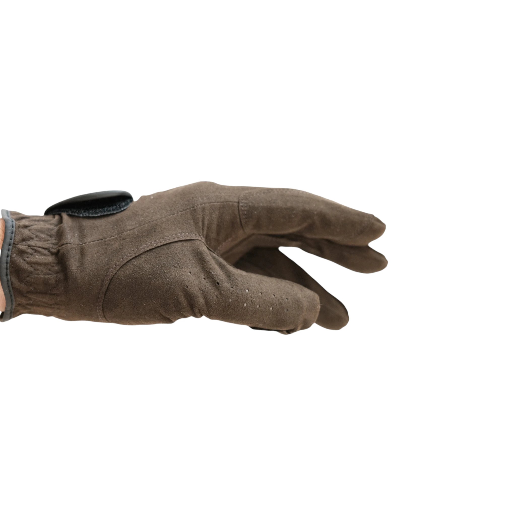 TdeT-Gants equitation Perfection marron