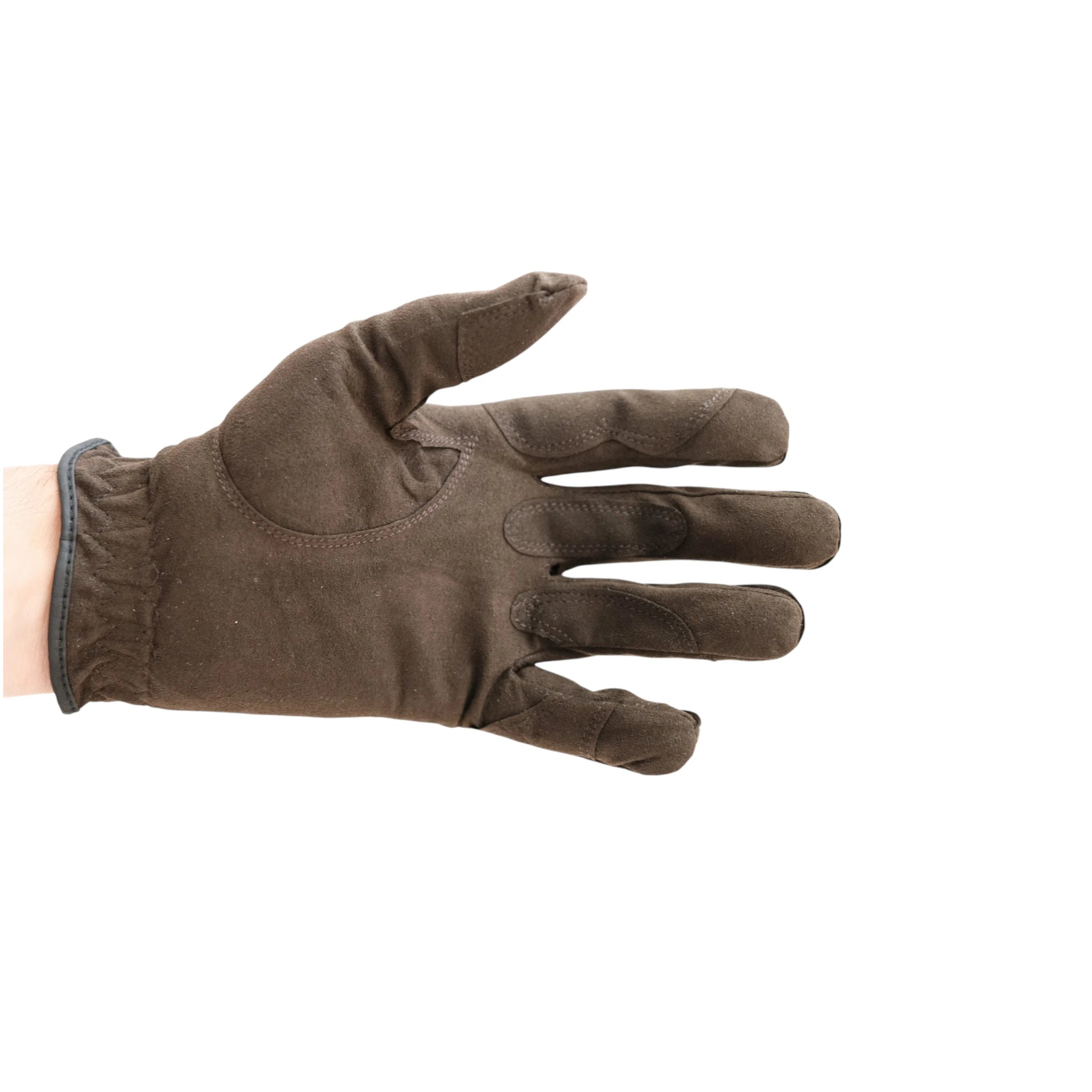 TdeT-Gants equitation Perfection marron