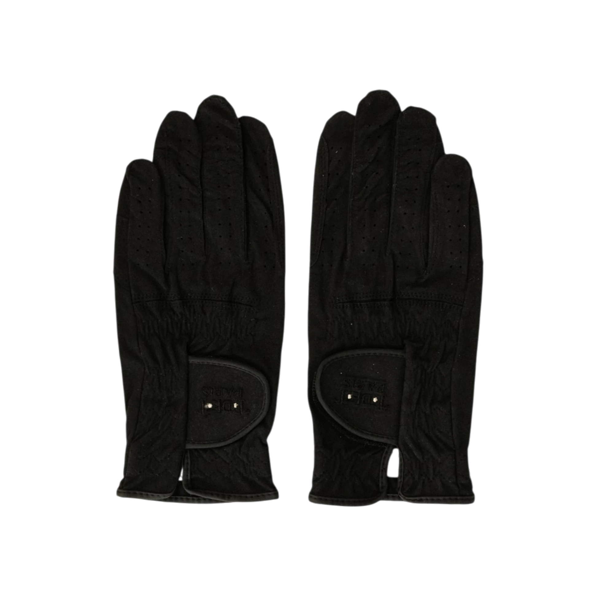 TdeT-Gants equitation Perfection noir
