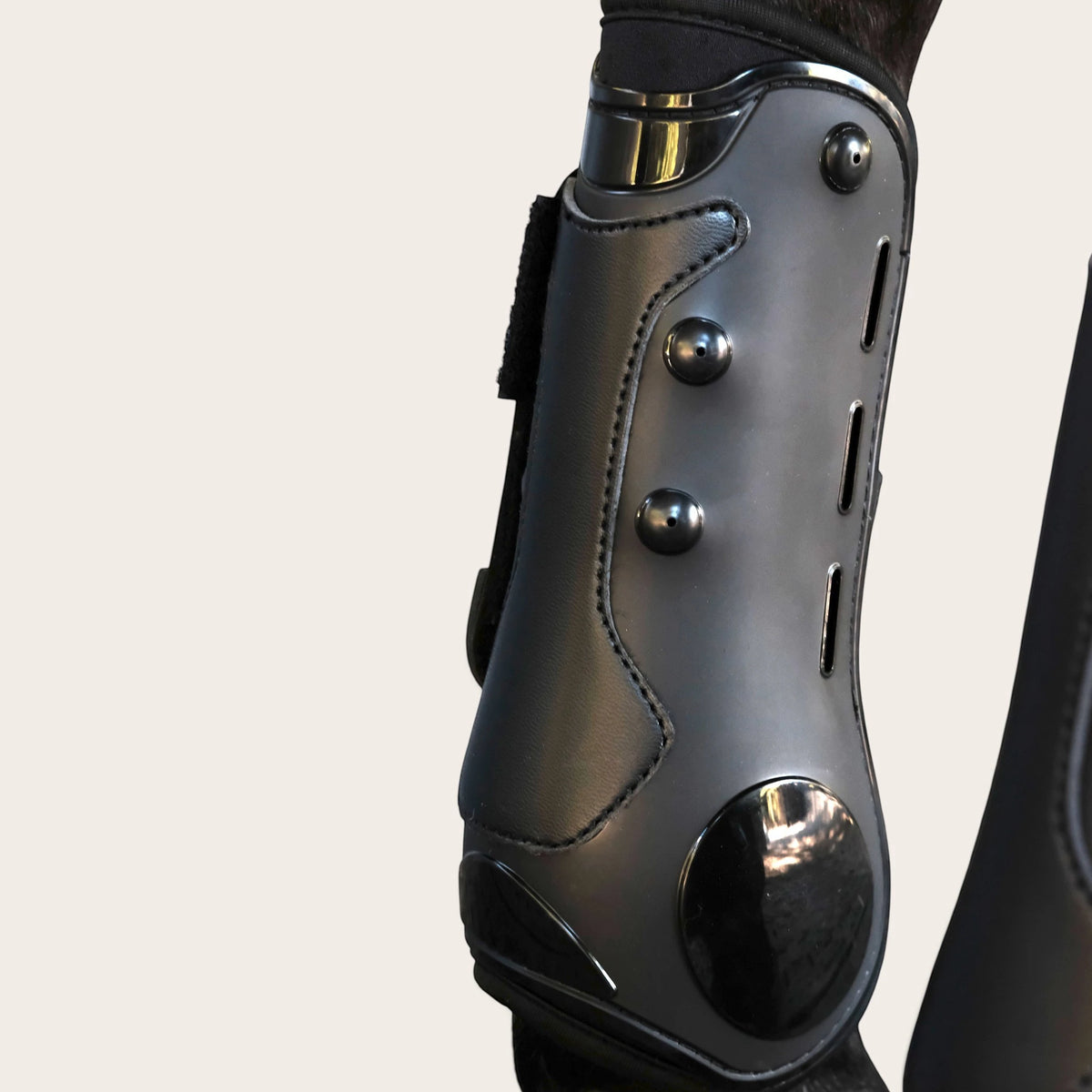 TdeT - Guetres Coque et Cuir noir noir
