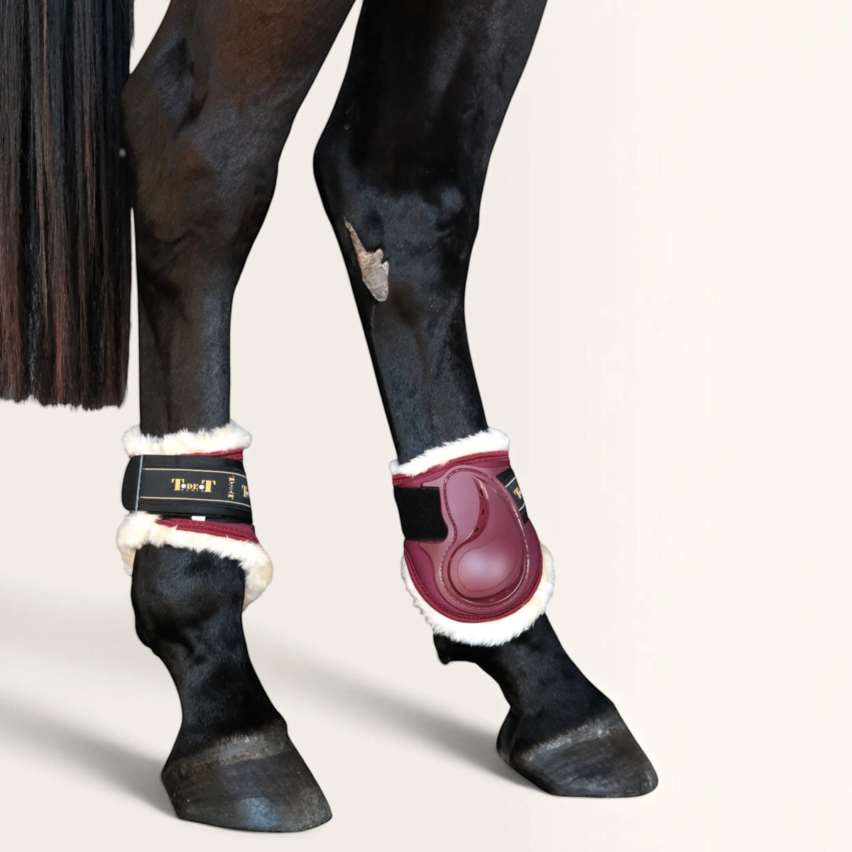 TdeT - Protege-boulets Design mouton bordeaux