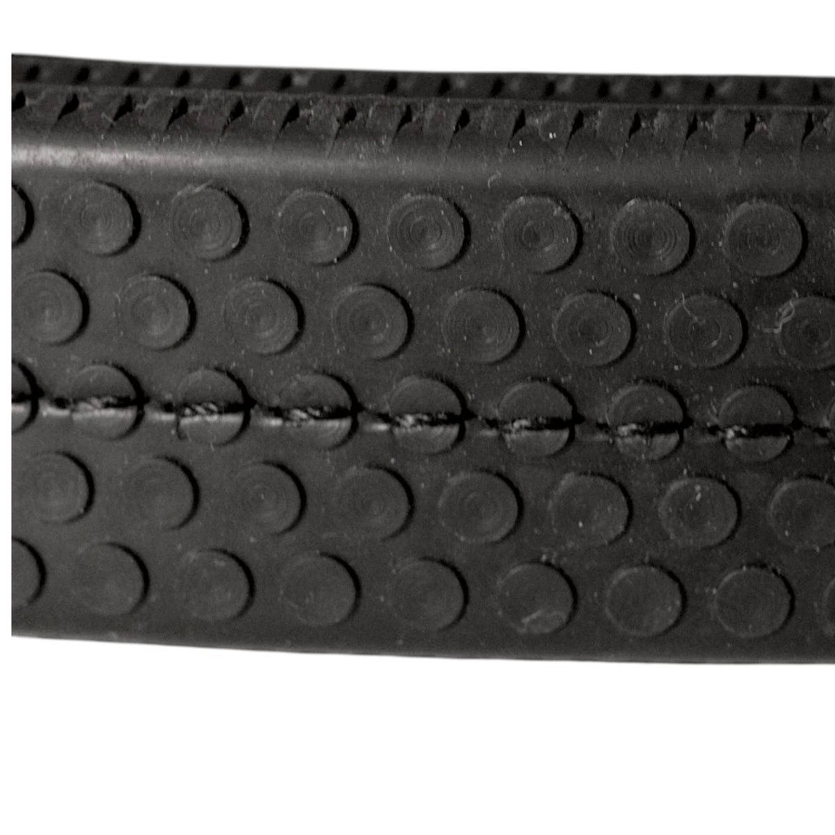 TdeT-Rubber reins with large pimples Black