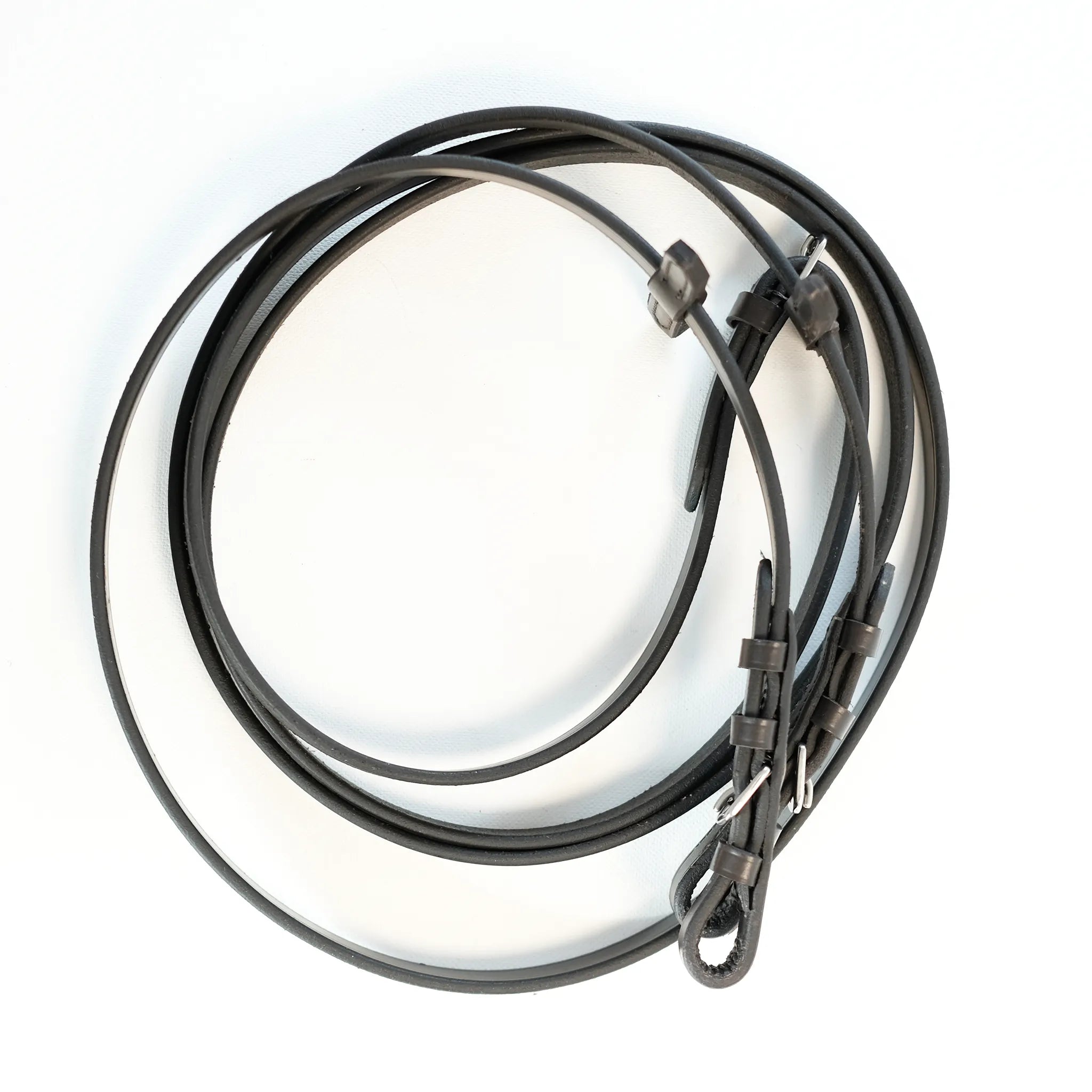 Smooth leather reins