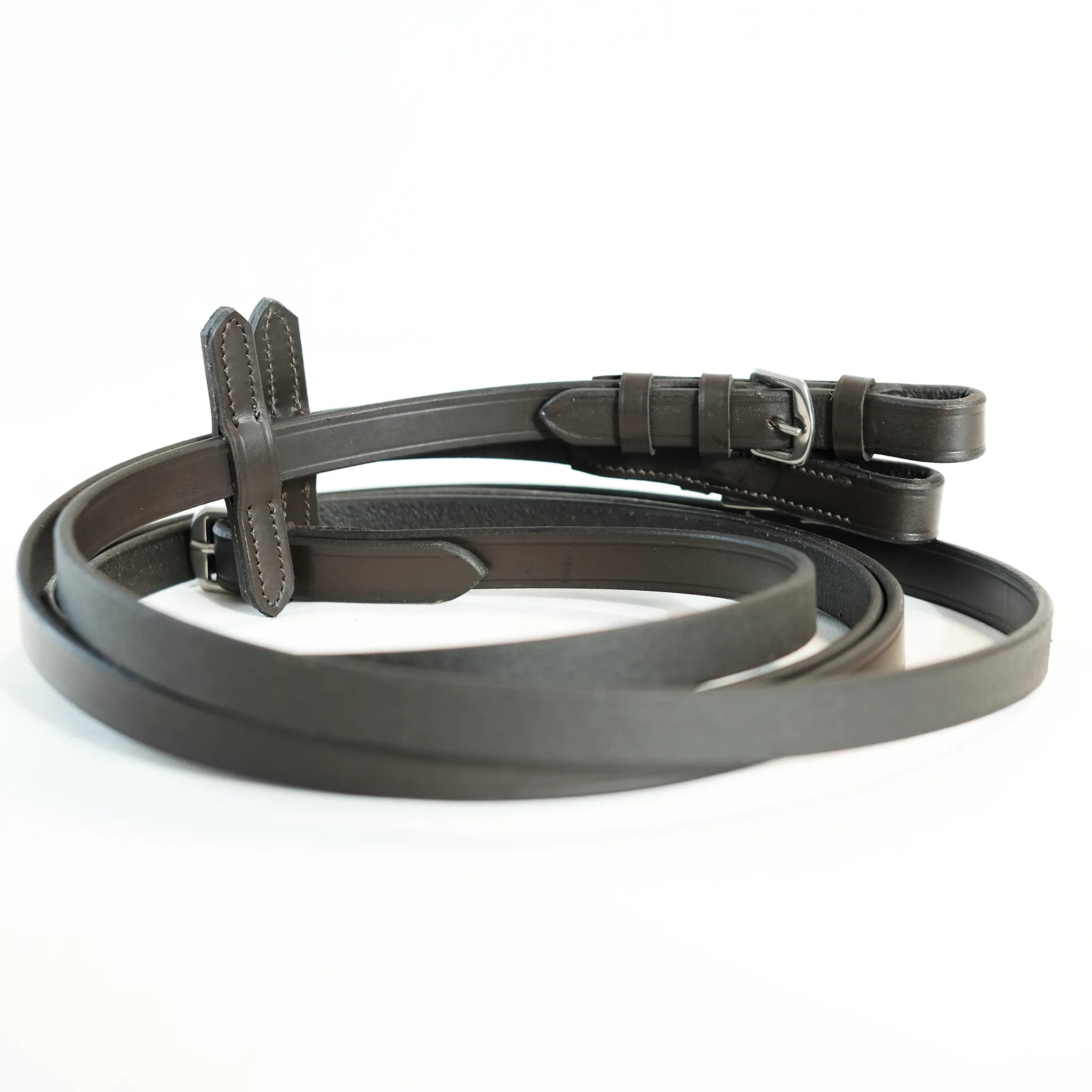 Smooth leather reins