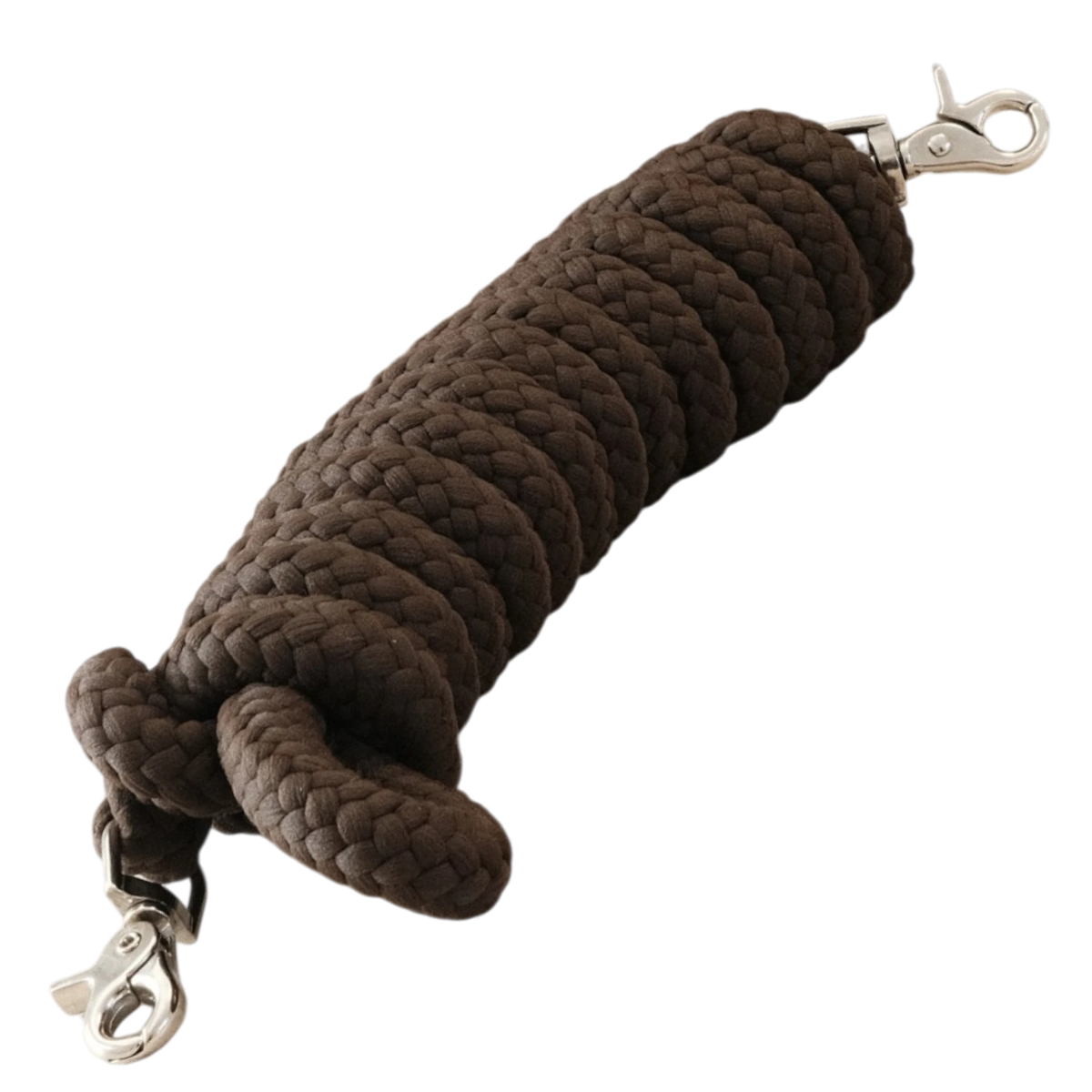 TdeT - Rênes éthologiques corde marron foncé