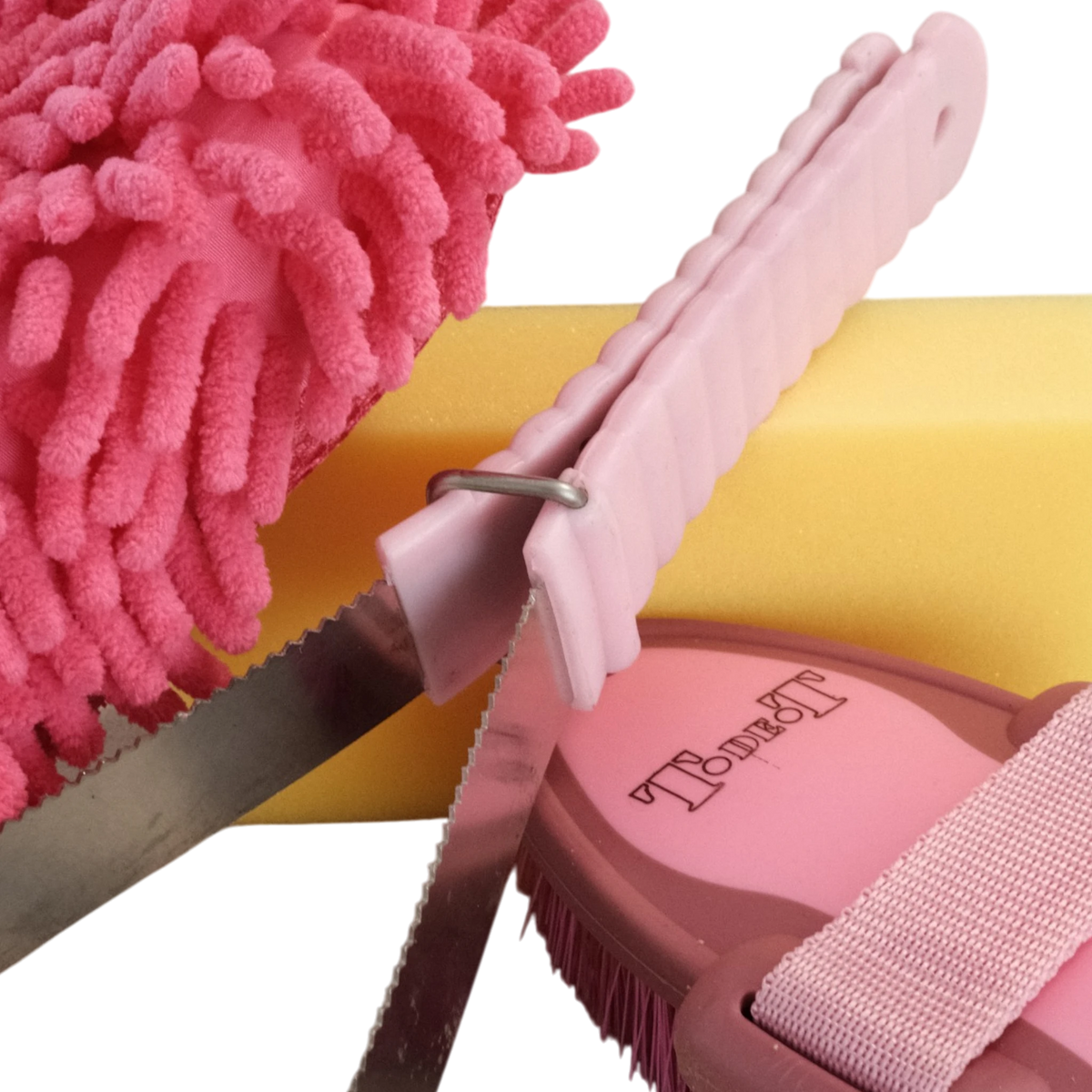 TdeT-Set de douche Shower Go Bordeaux Rose