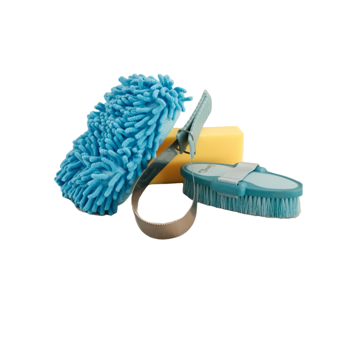 TdeT-Set de douche Shower Go Turquoise Ciel