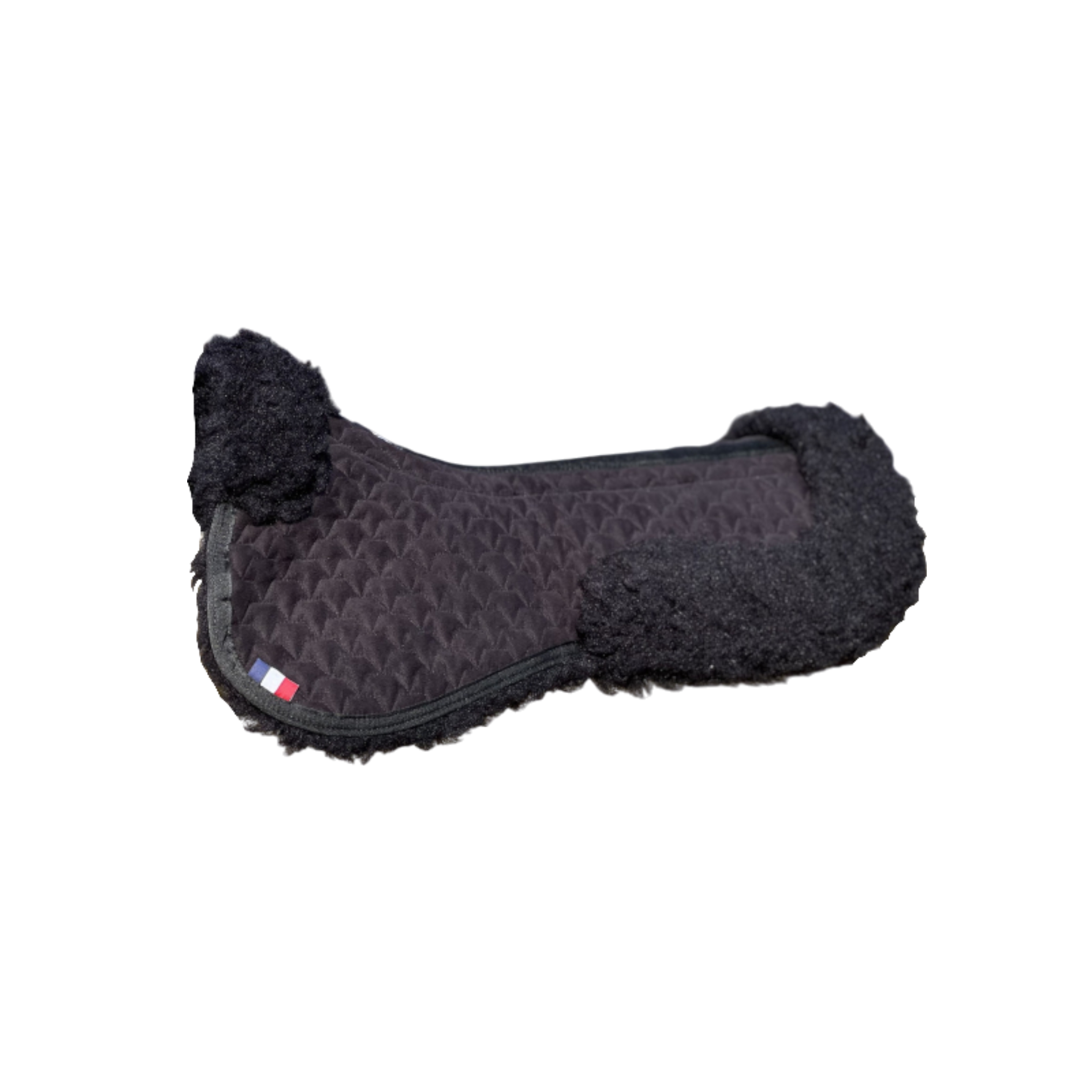 TdeT - Amortisseur contour de selle mouton noir / noir