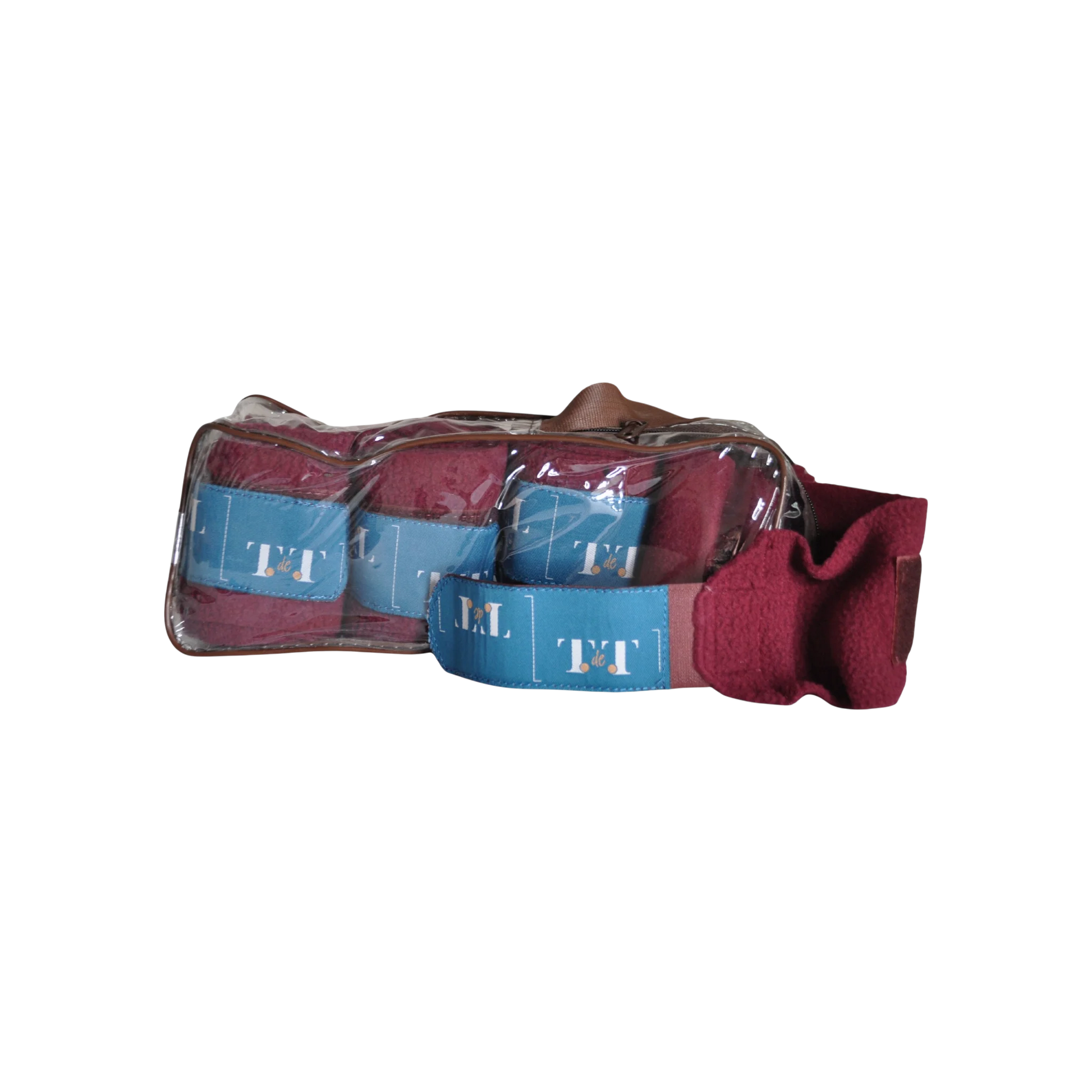 TdeT - Bandes de polo bordeaux