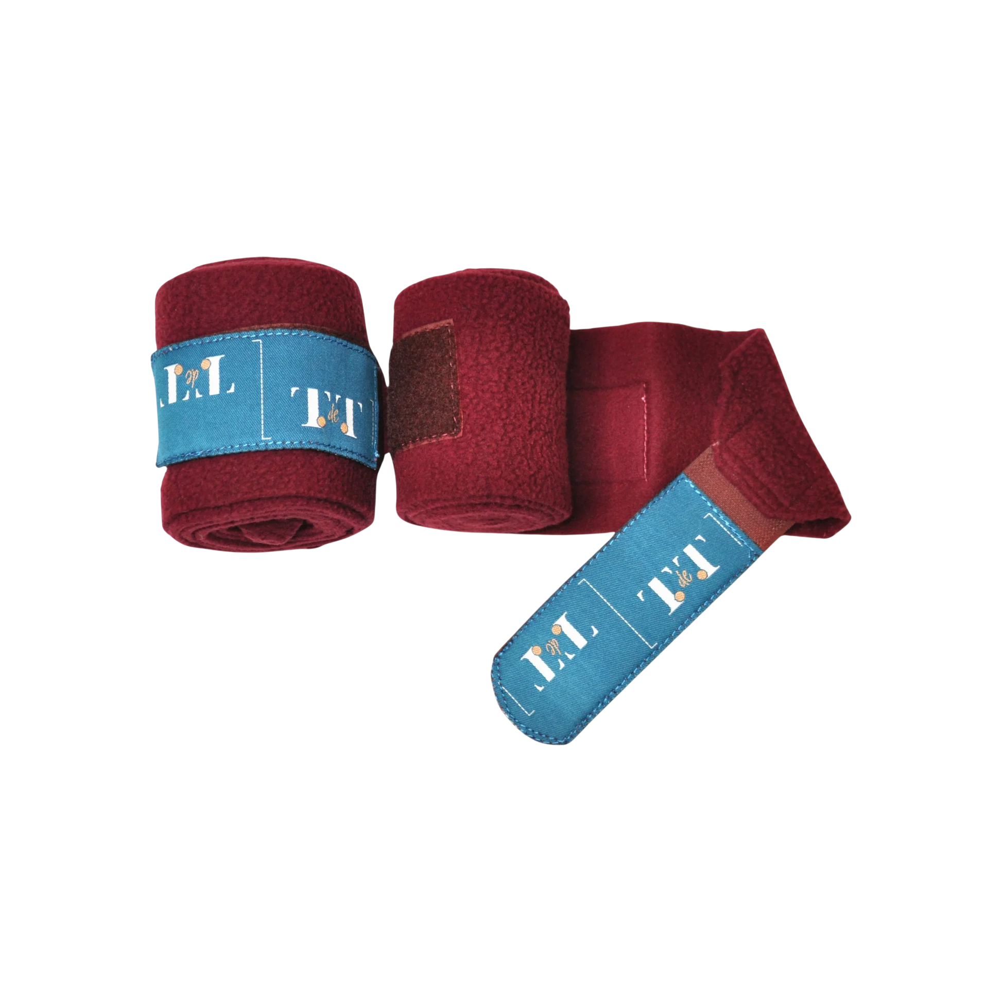 TdeT - Bandes de polo bordeaux