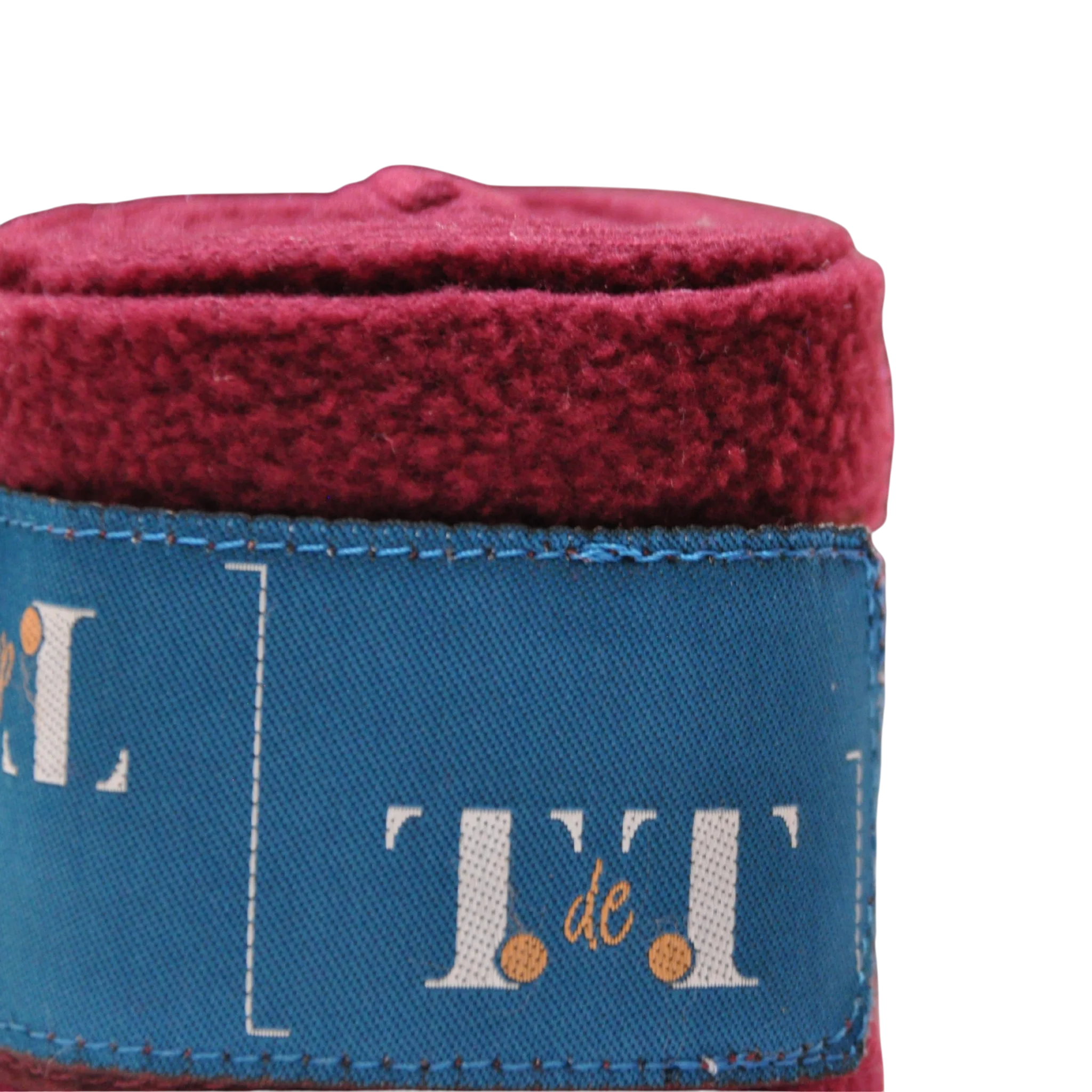 TdeT - Bandes de polo bordeaux