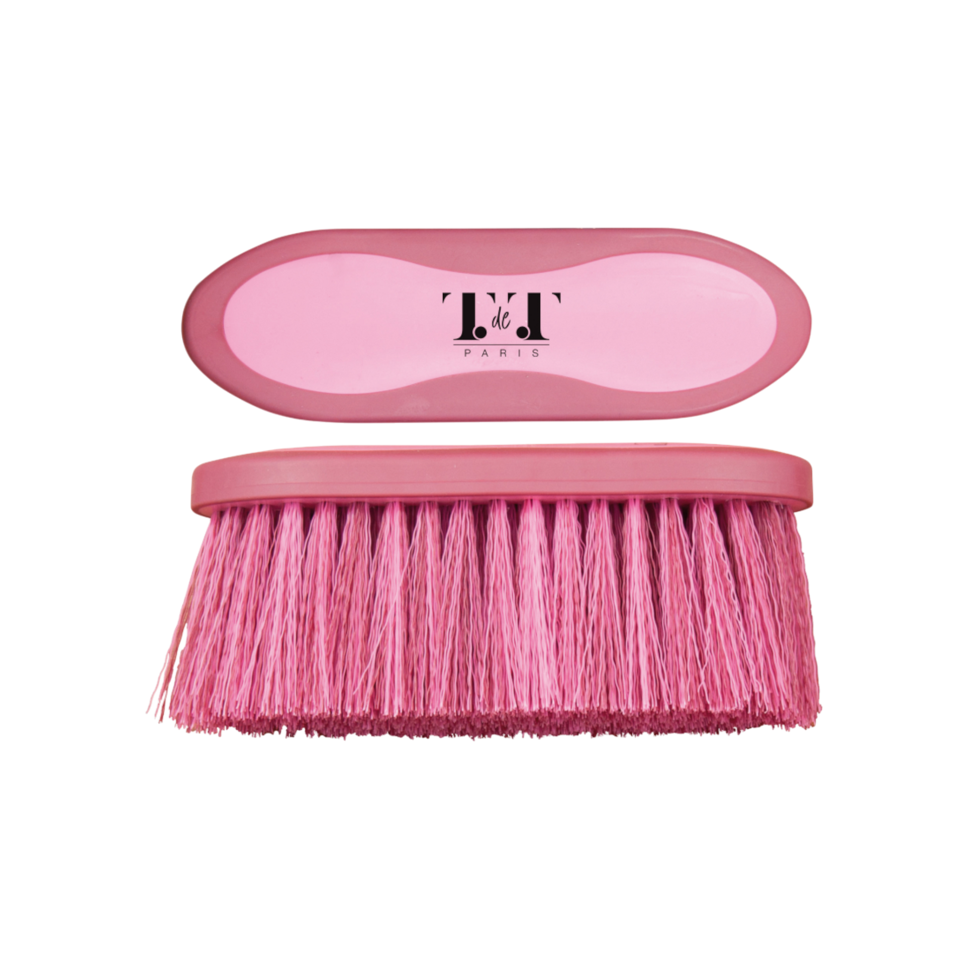TdeT - Swedish bicolor hard brush burgundy/pink