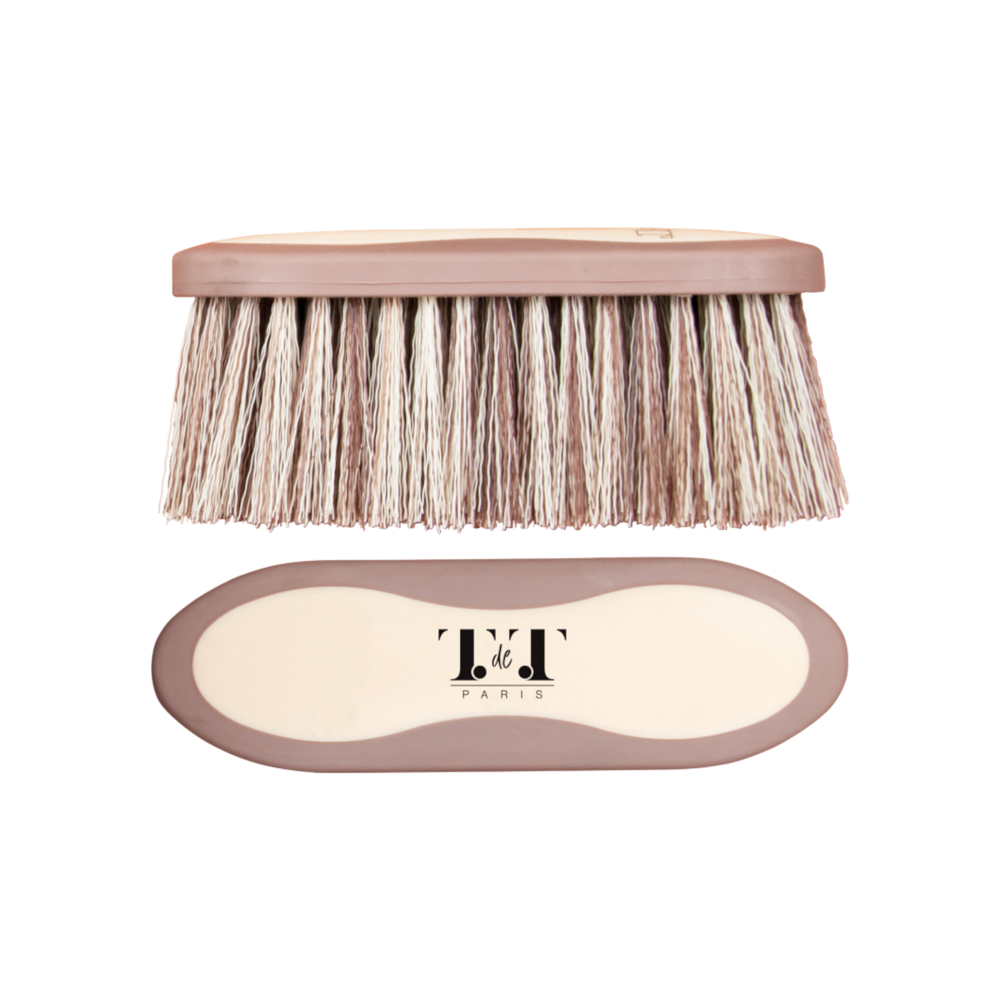TdeT - Swedish bicolor hard brush brown/beige