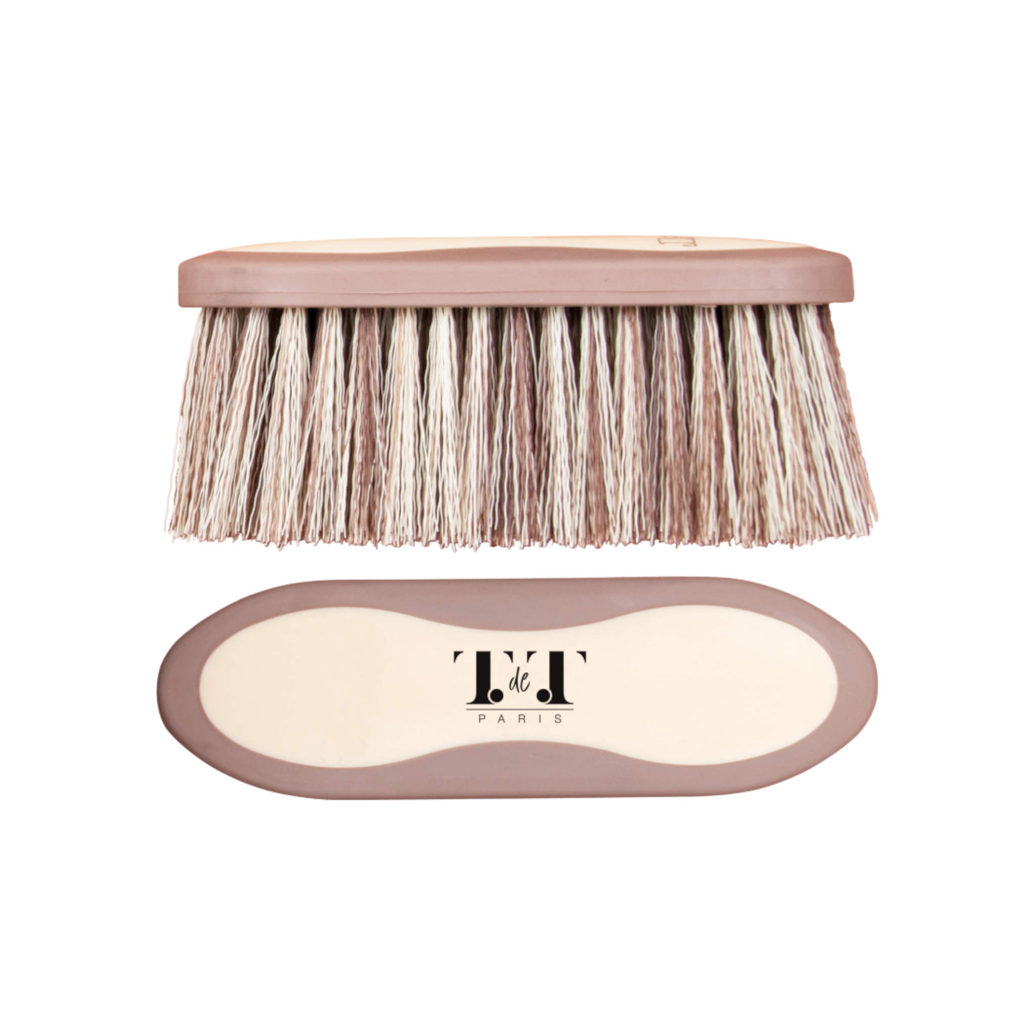 TdeT - Swedish bicolor hard brush brown/beige