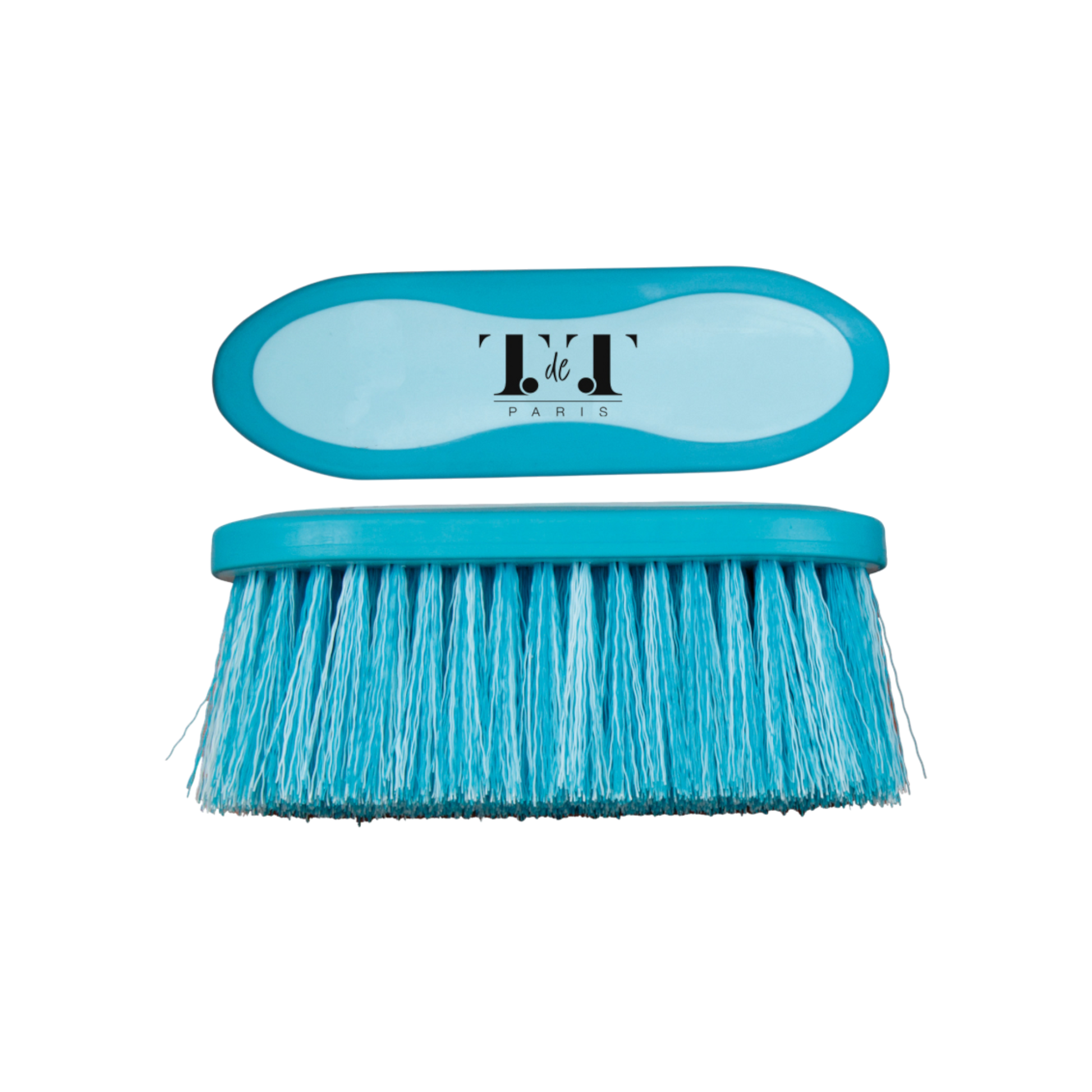 TdeT - Swedish bicolor hard brush turquoise/sky blue