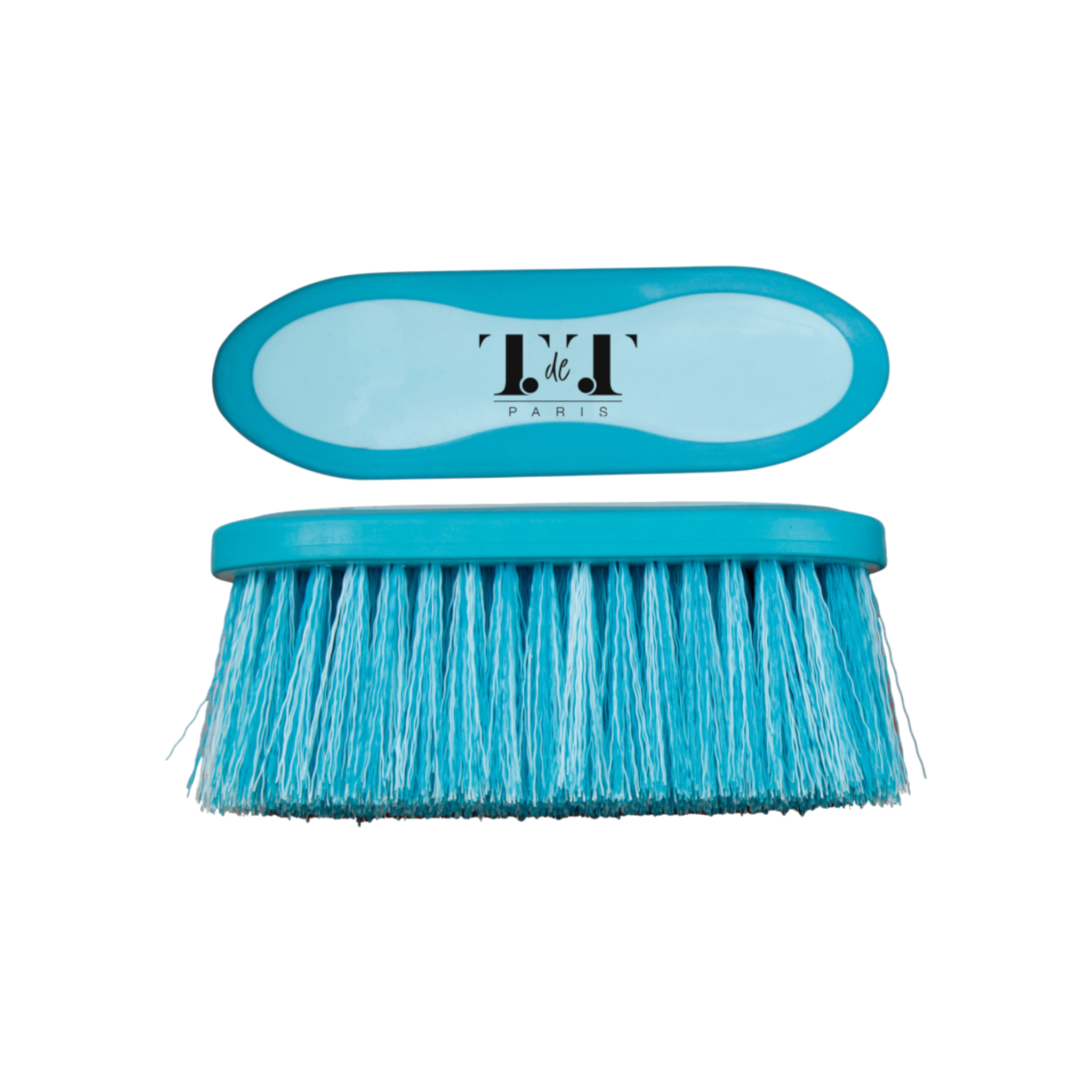 TdeT - Swedish bicolor hard brush turquoise/sky blue