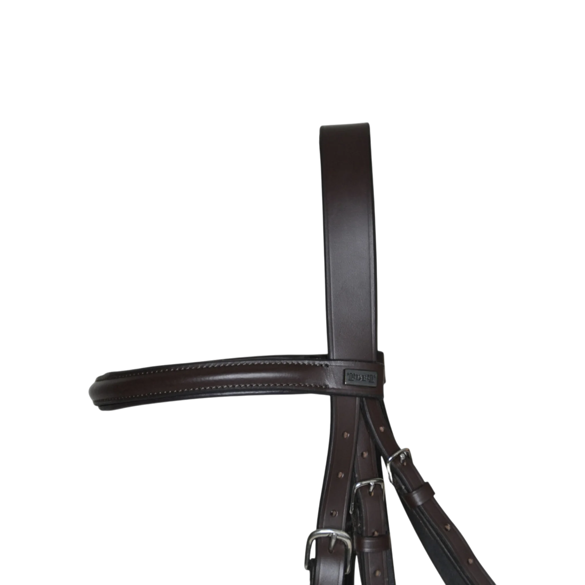 TdeT - Bridon classique Easy mors avec rênes havane foncé