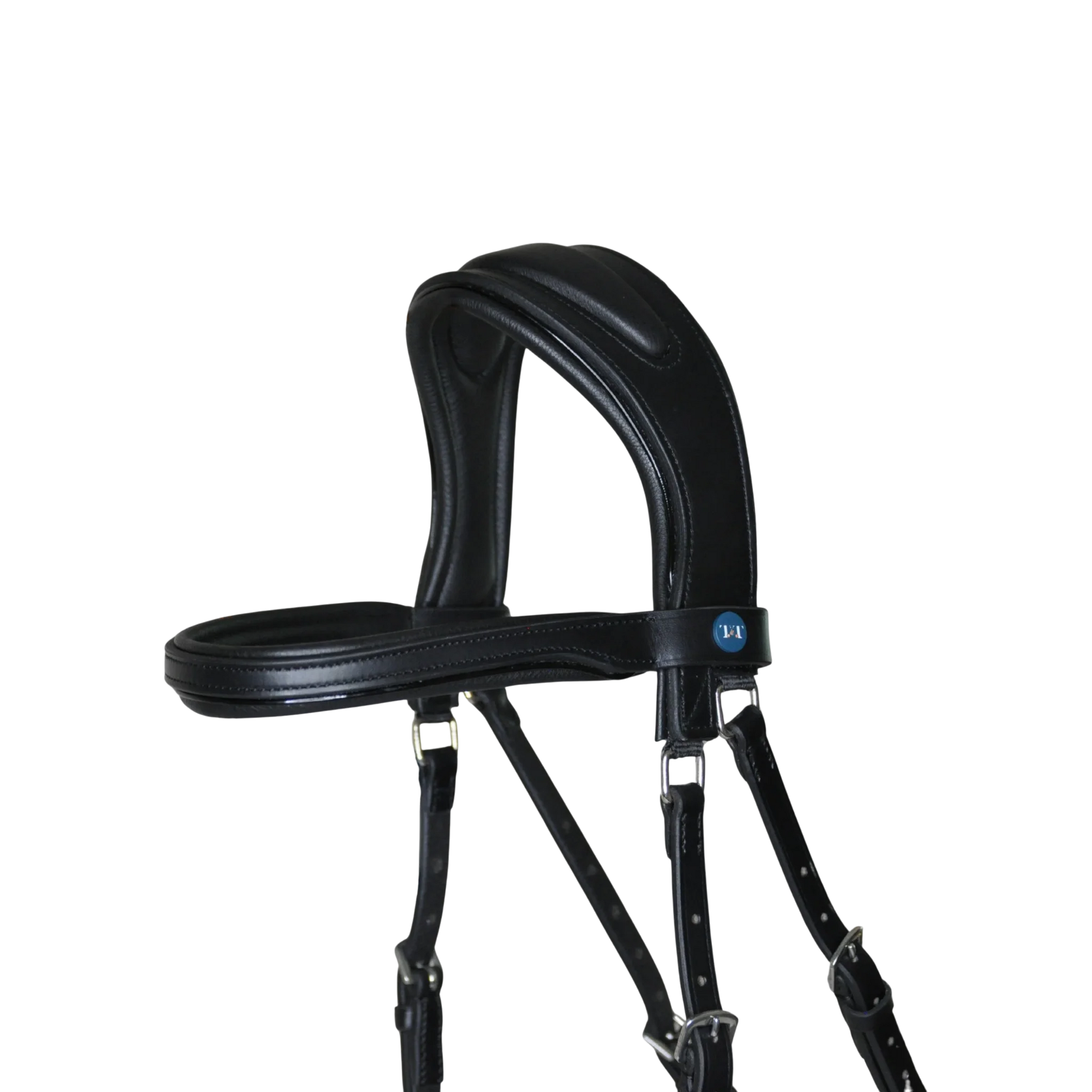 TdeT - Bridon Essentiel confort sans muserolle avec rênes noir