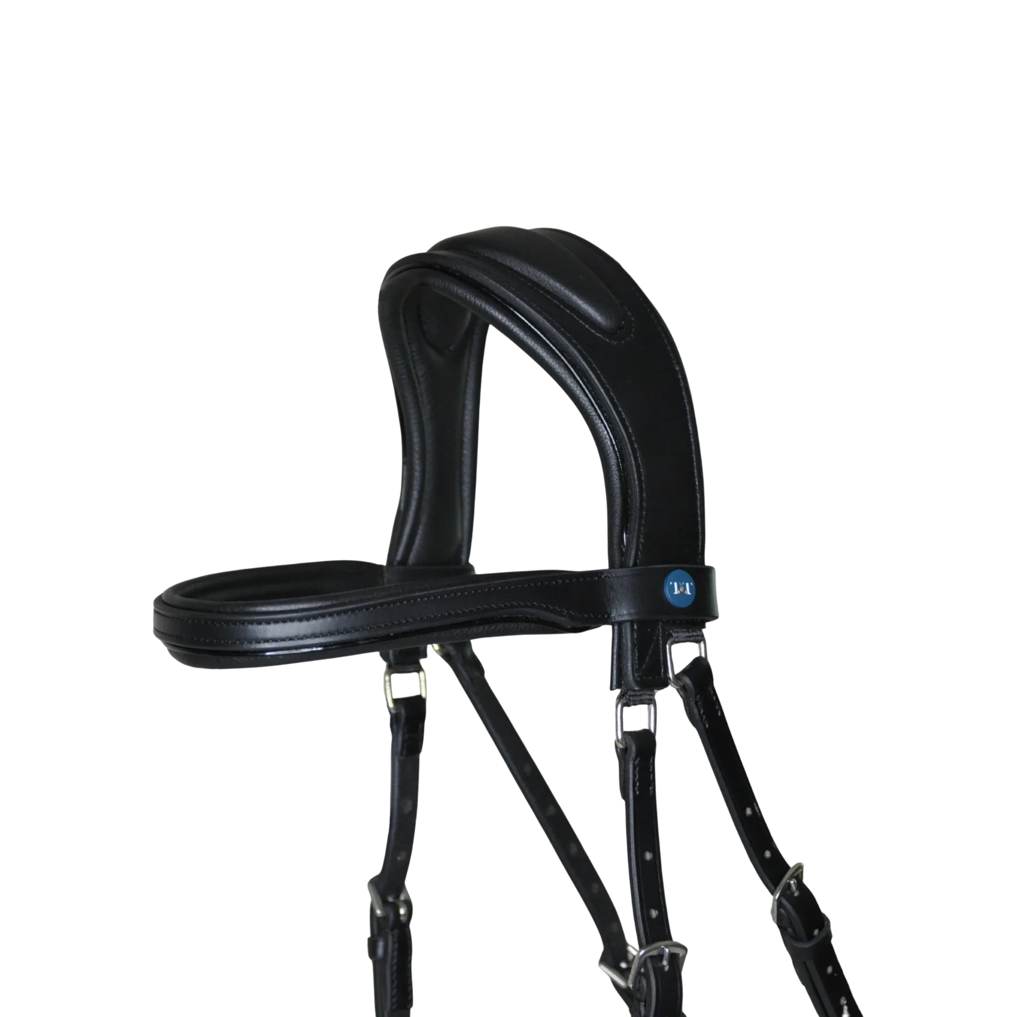 TdeT - Bridon Essentiel confort sans muserolle avec rênes noir