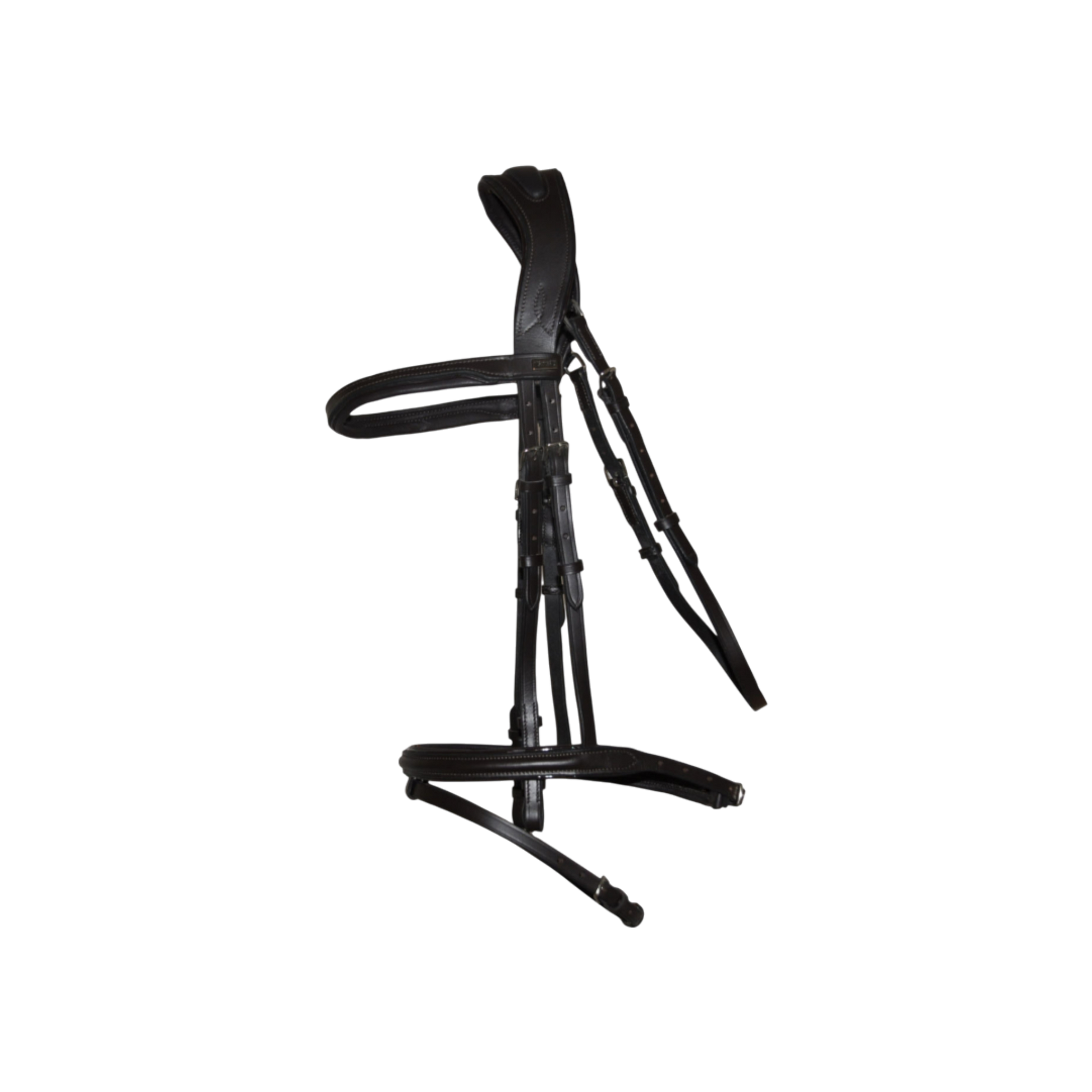TdeT - Velazquez anatomical bridle with reins brown