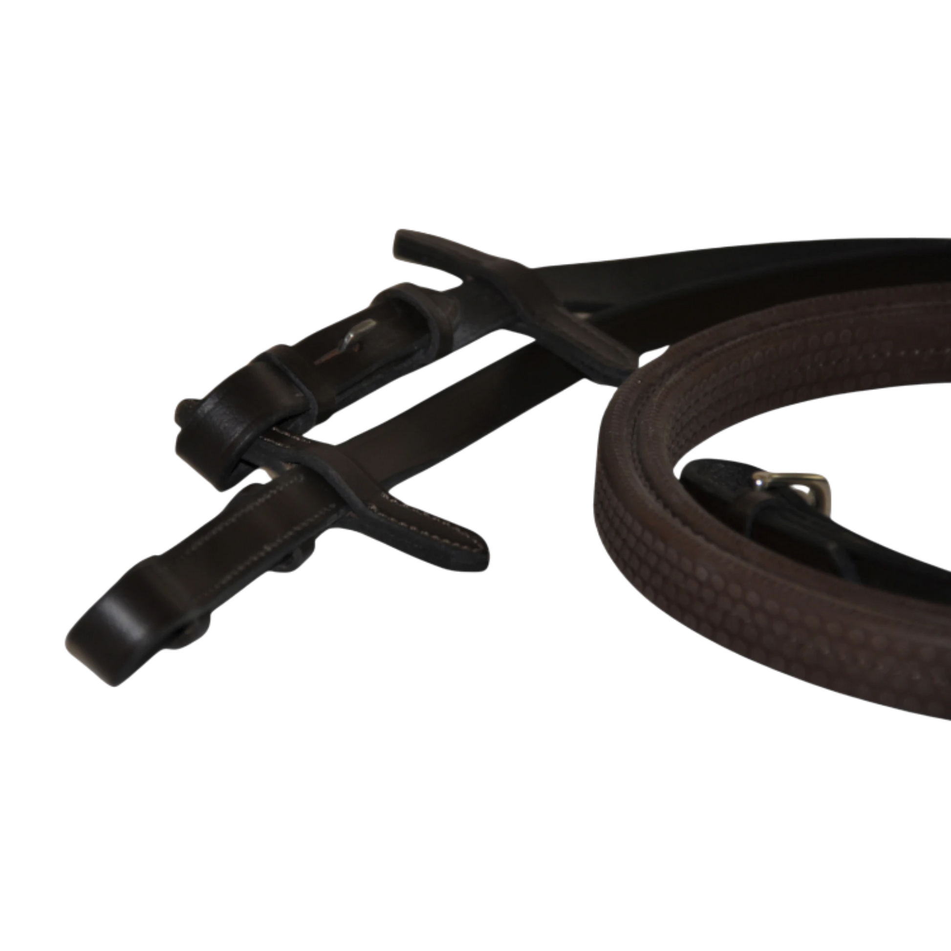 TdeT - Velazquez anatomical bridle with reins brown