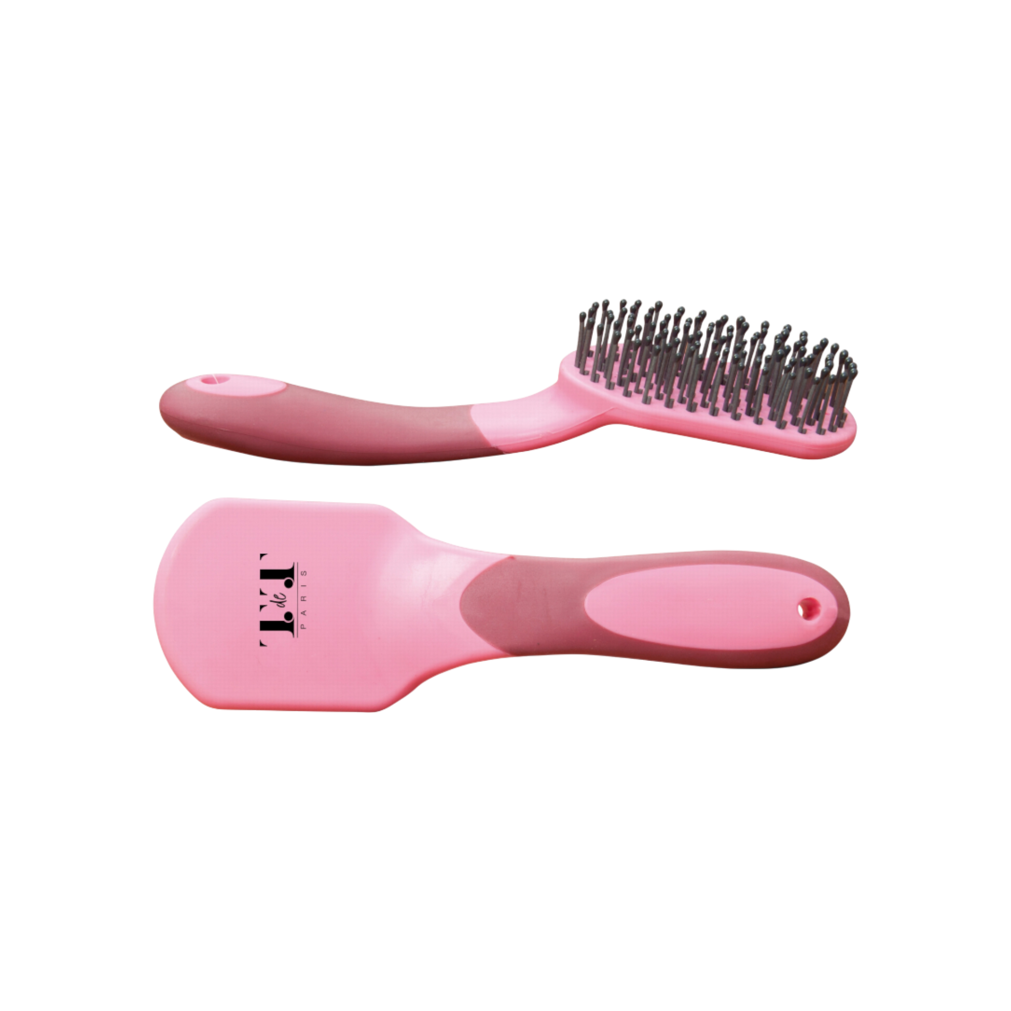 TdeT - Bicolour mane brush burgundy/pink