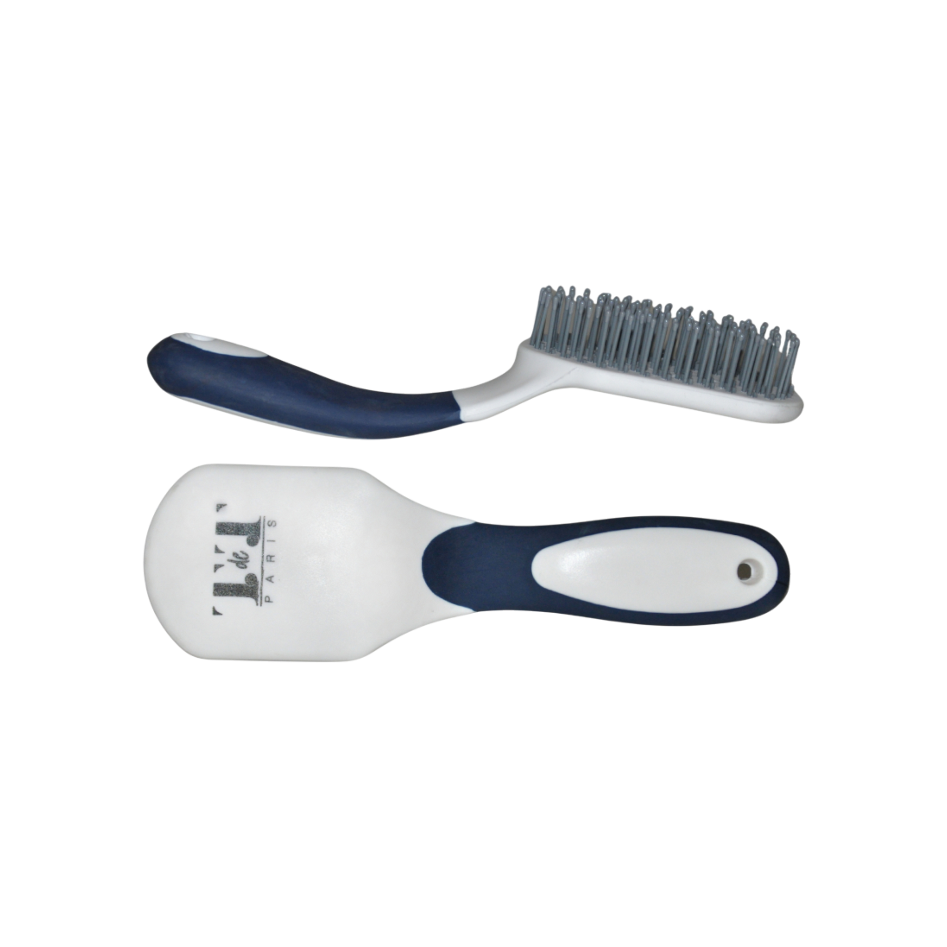 TdeT - Bicolour mane brush navy/white