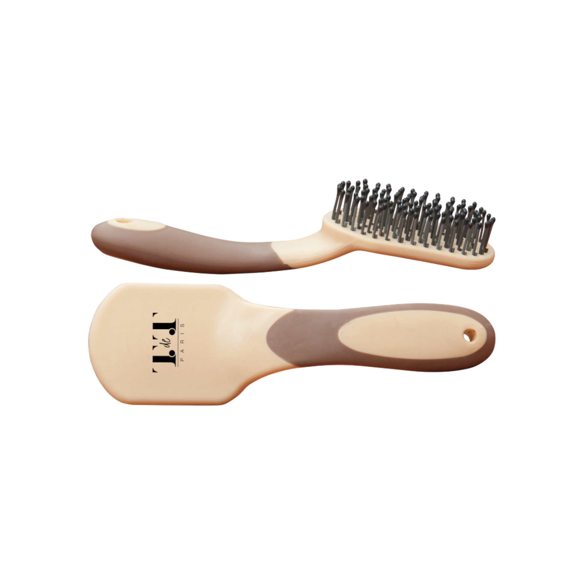 TdeT - Bicolour mane brush brown/beige