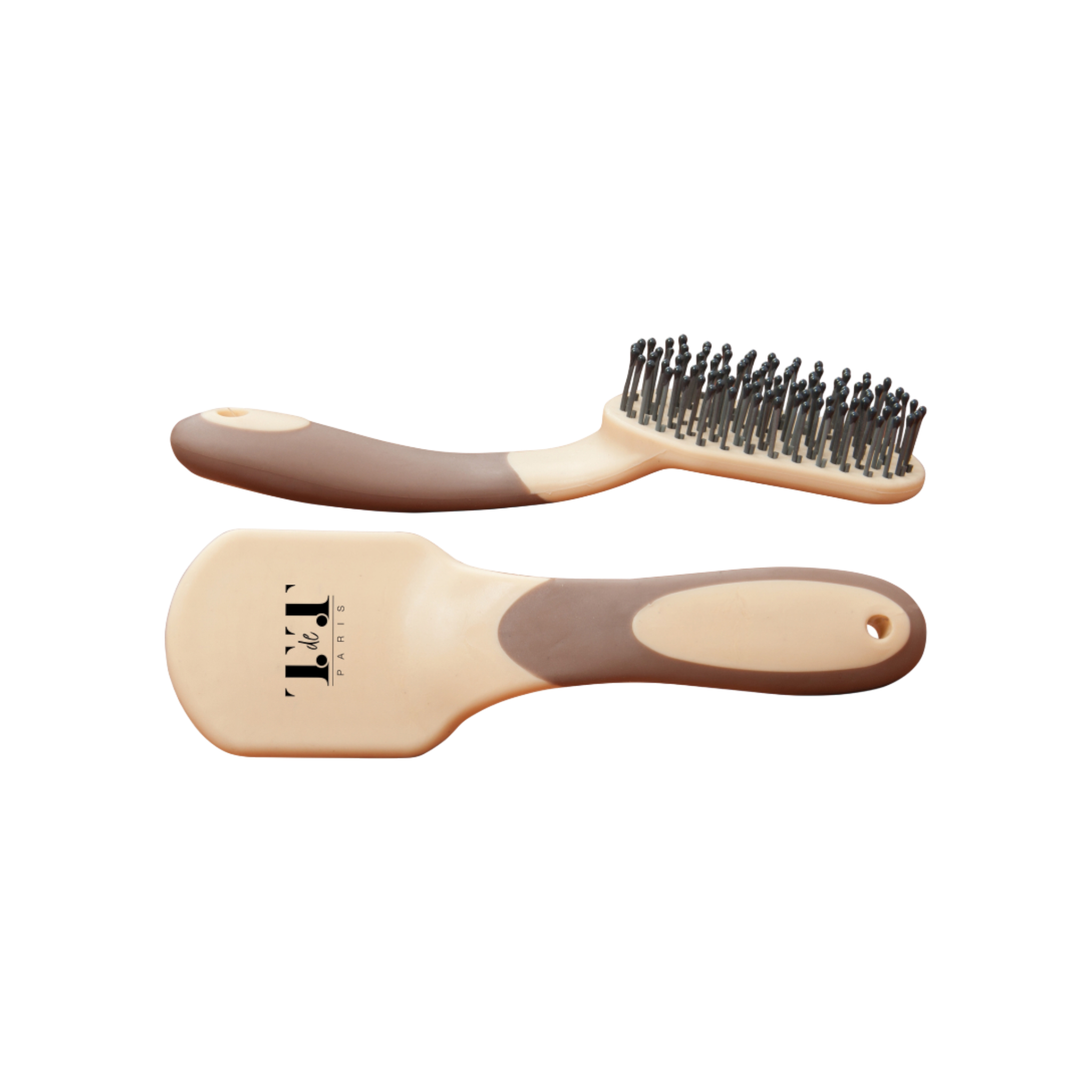 TdeT - Bicolour mane brush brown/beige