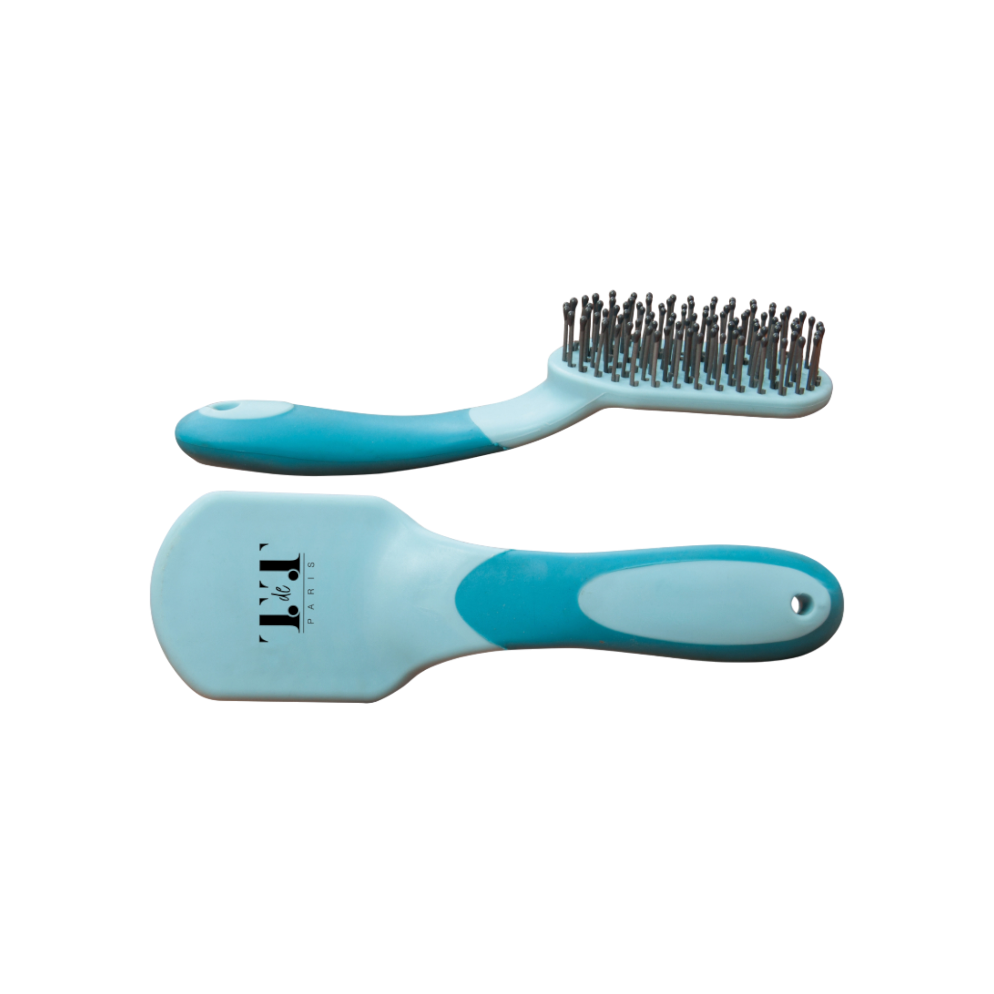 TdeT - Bicolour mane brush turquoise/sky blue