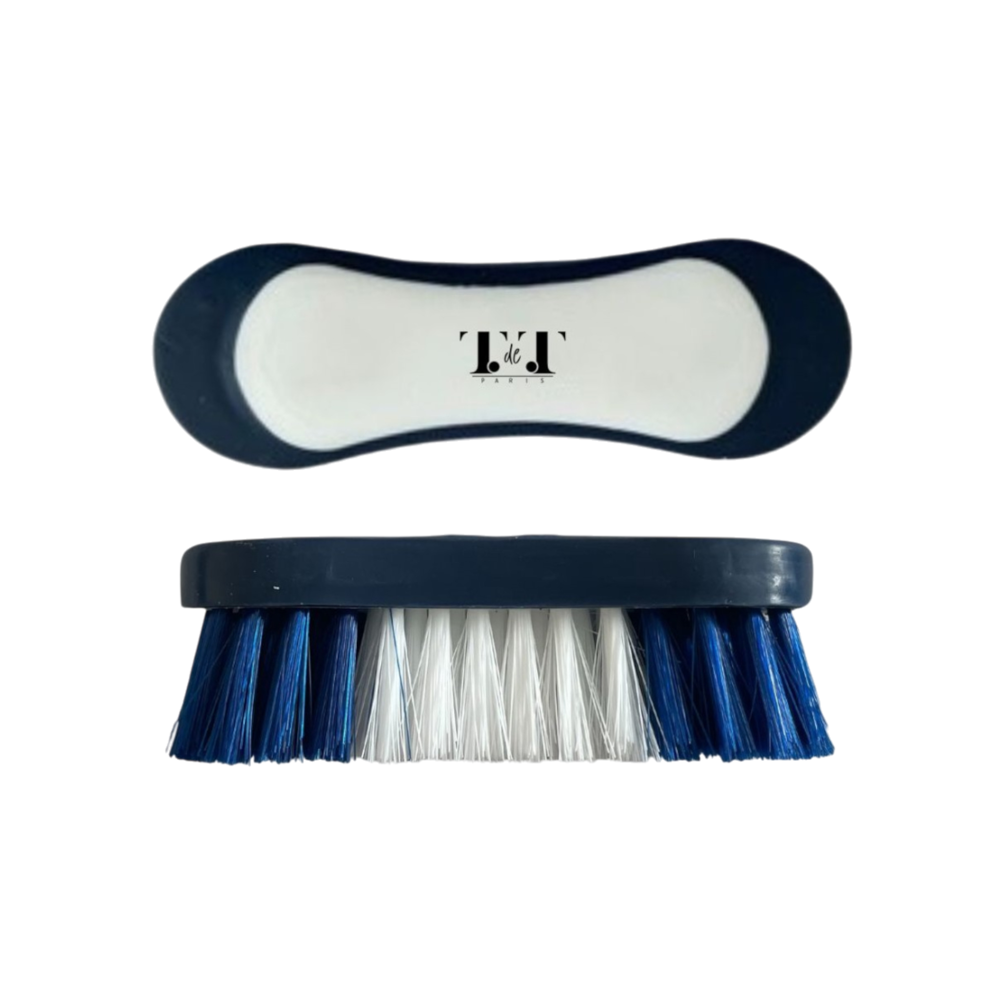 TdeT - Bicolour head brush navy/white