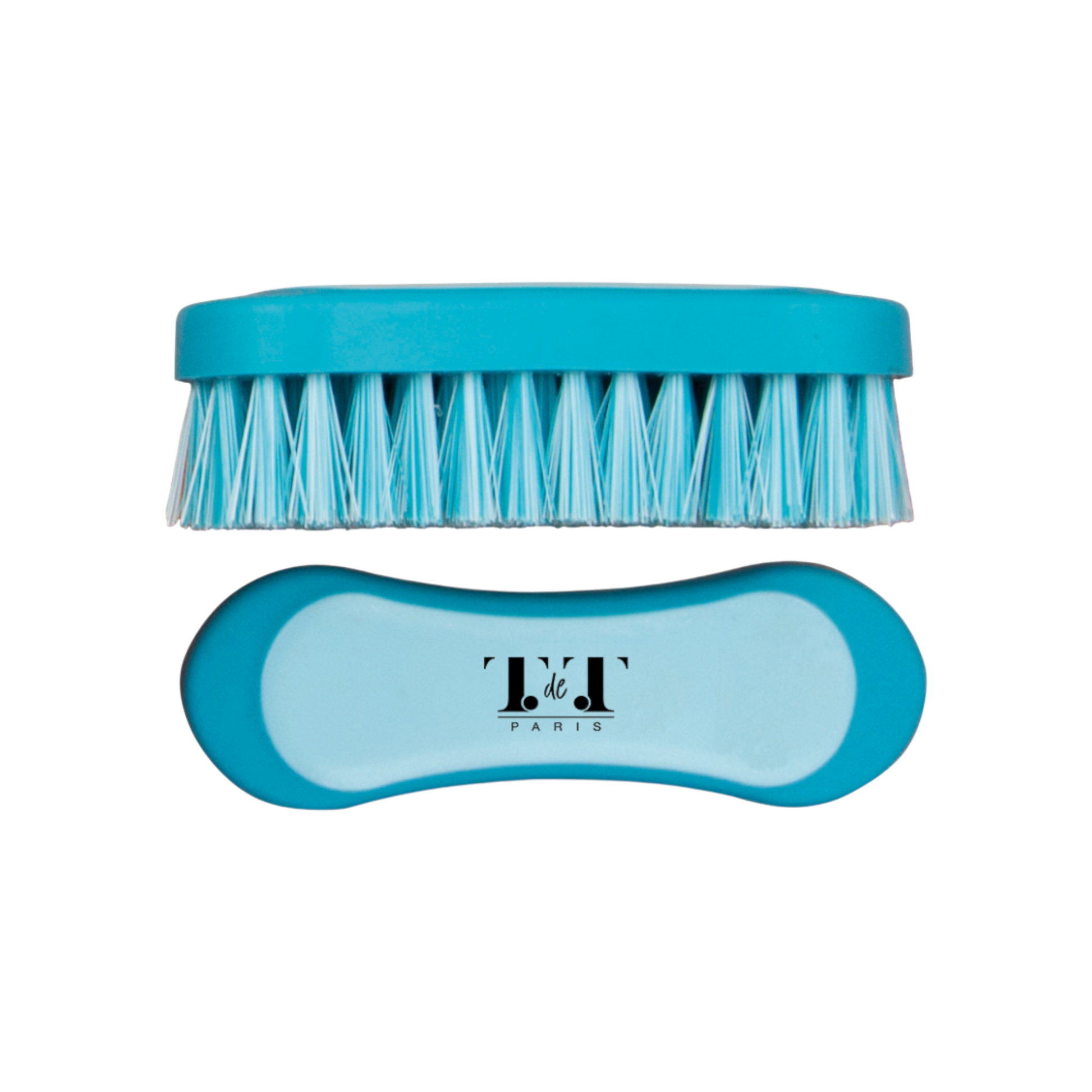 TdeT - Bicolour head brush turquoise/sky blue