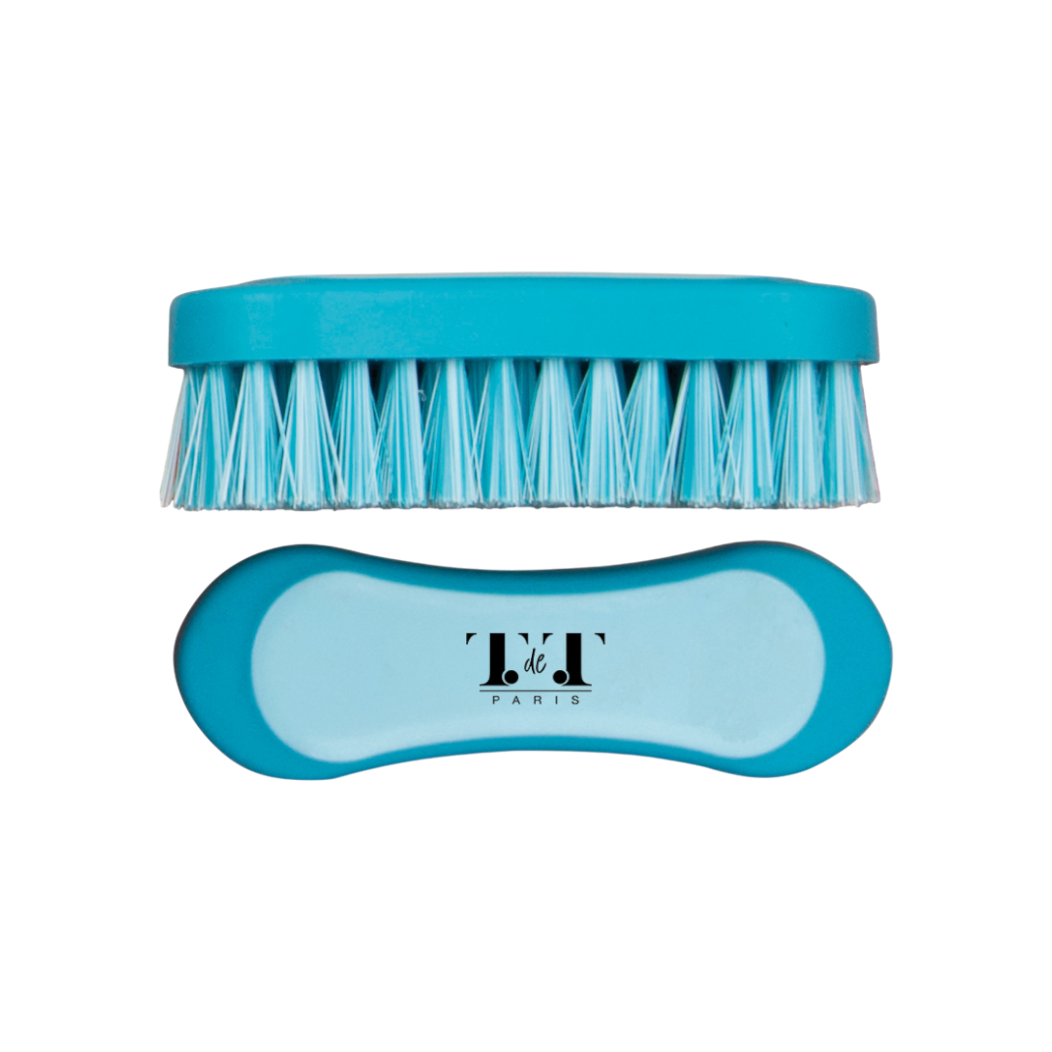 TdeT - Bicolour head brush turquoise/sky blue