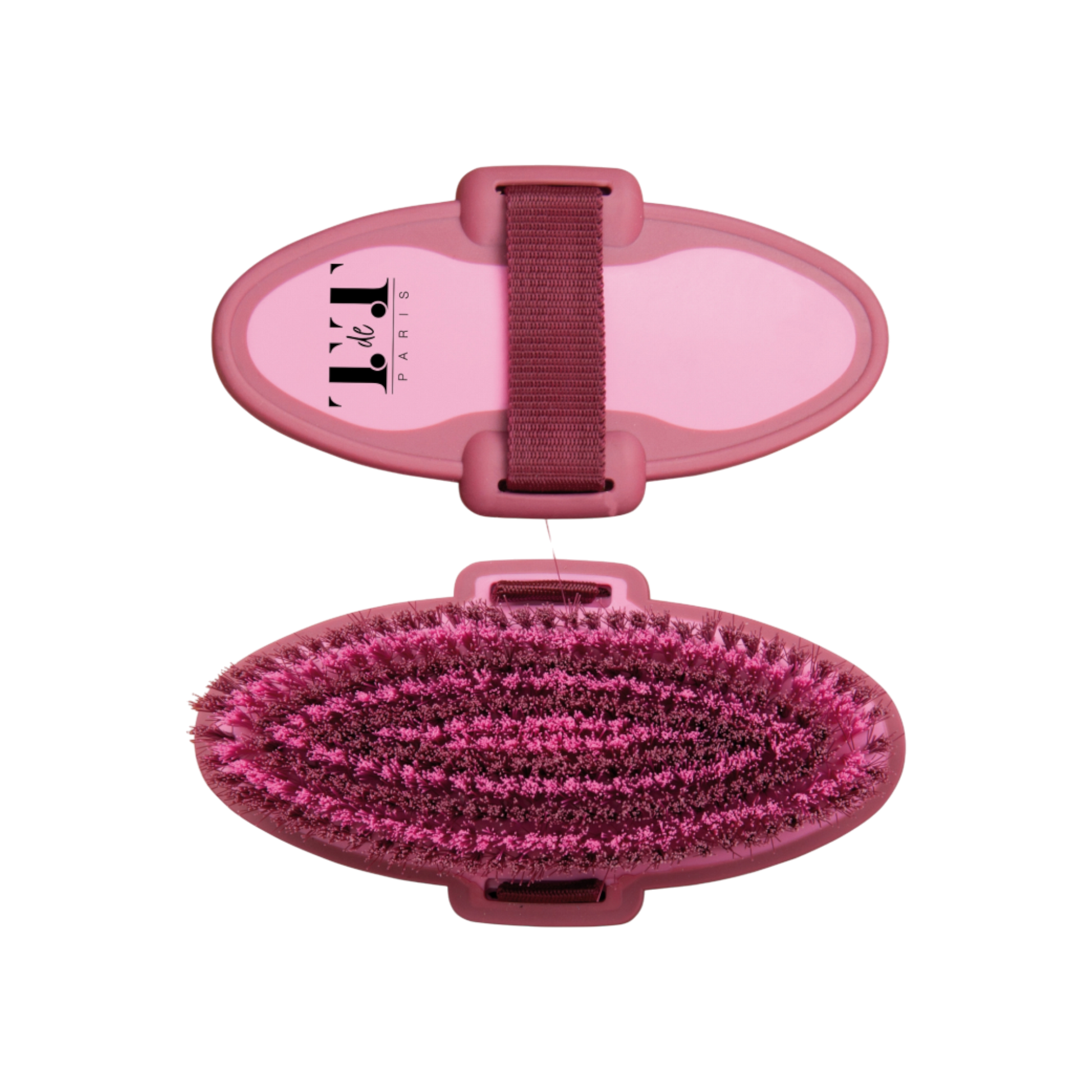 TdeT - Brosse douce Bicolore bordeaux / rose