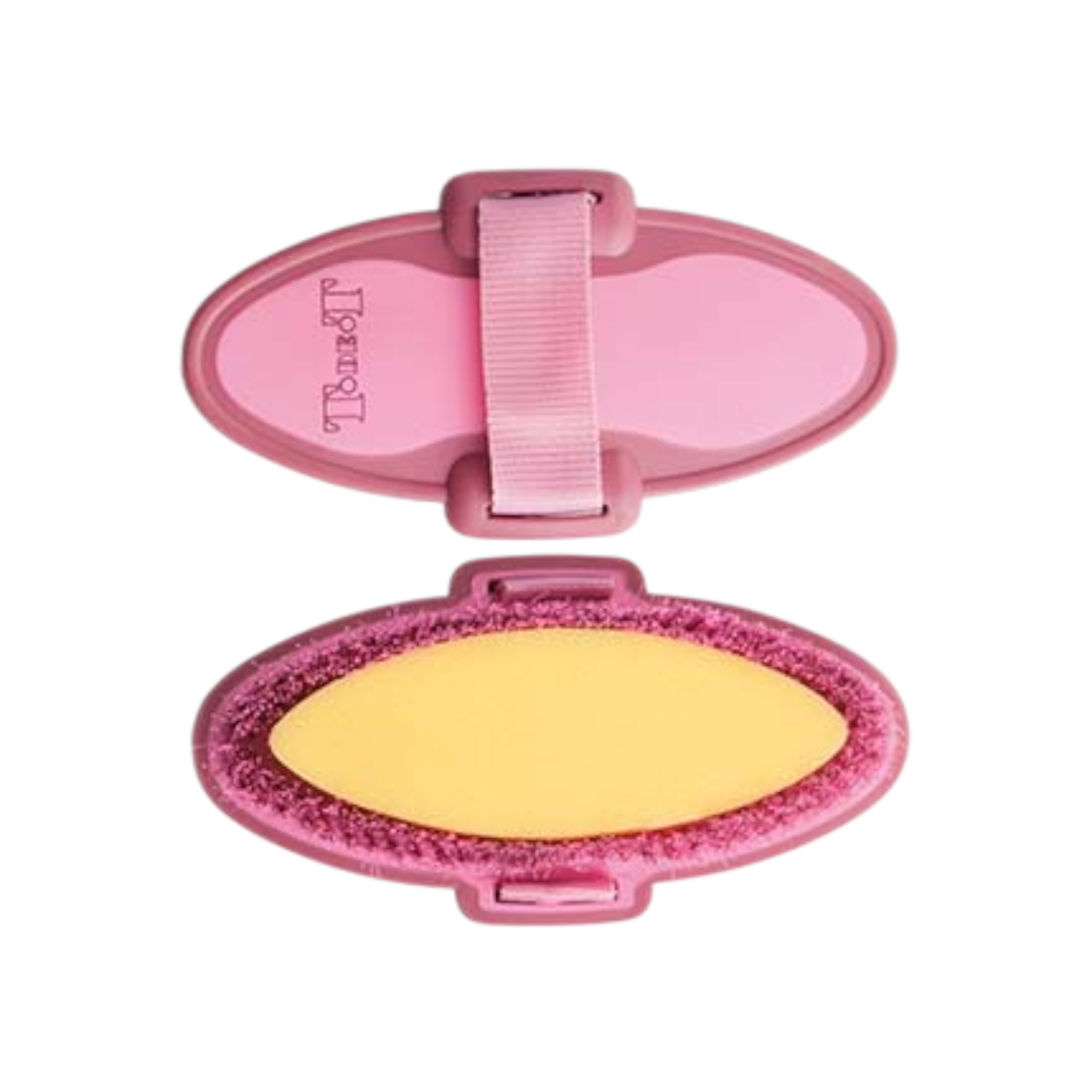 TdeT - Brosse douce éponge bordeaux / rose