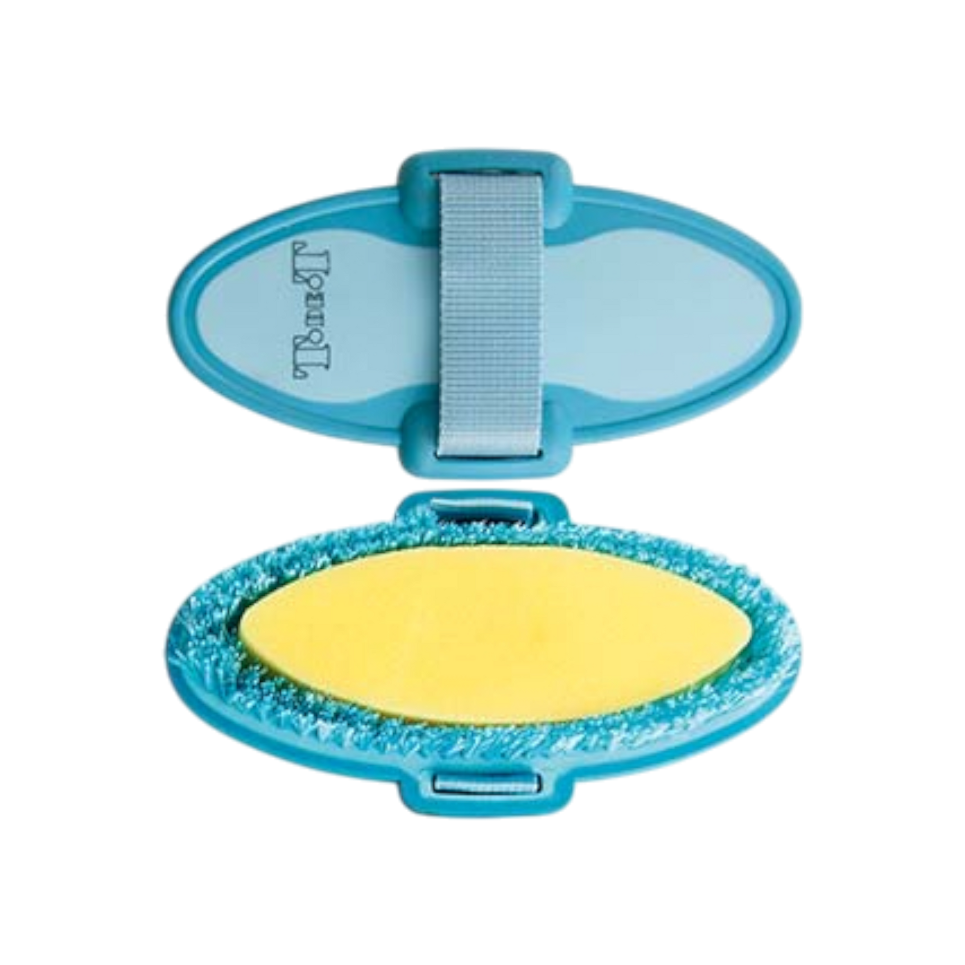 TdeT - Soft sponge brush turquoise/sky blue
