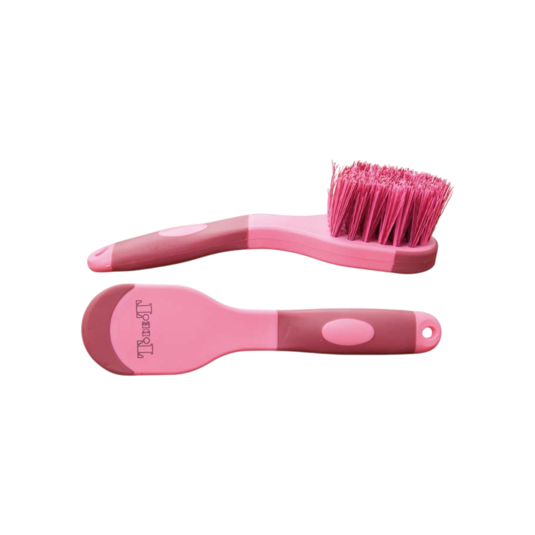 TdeT - Brosse à seau Bicolore bordeaux rose