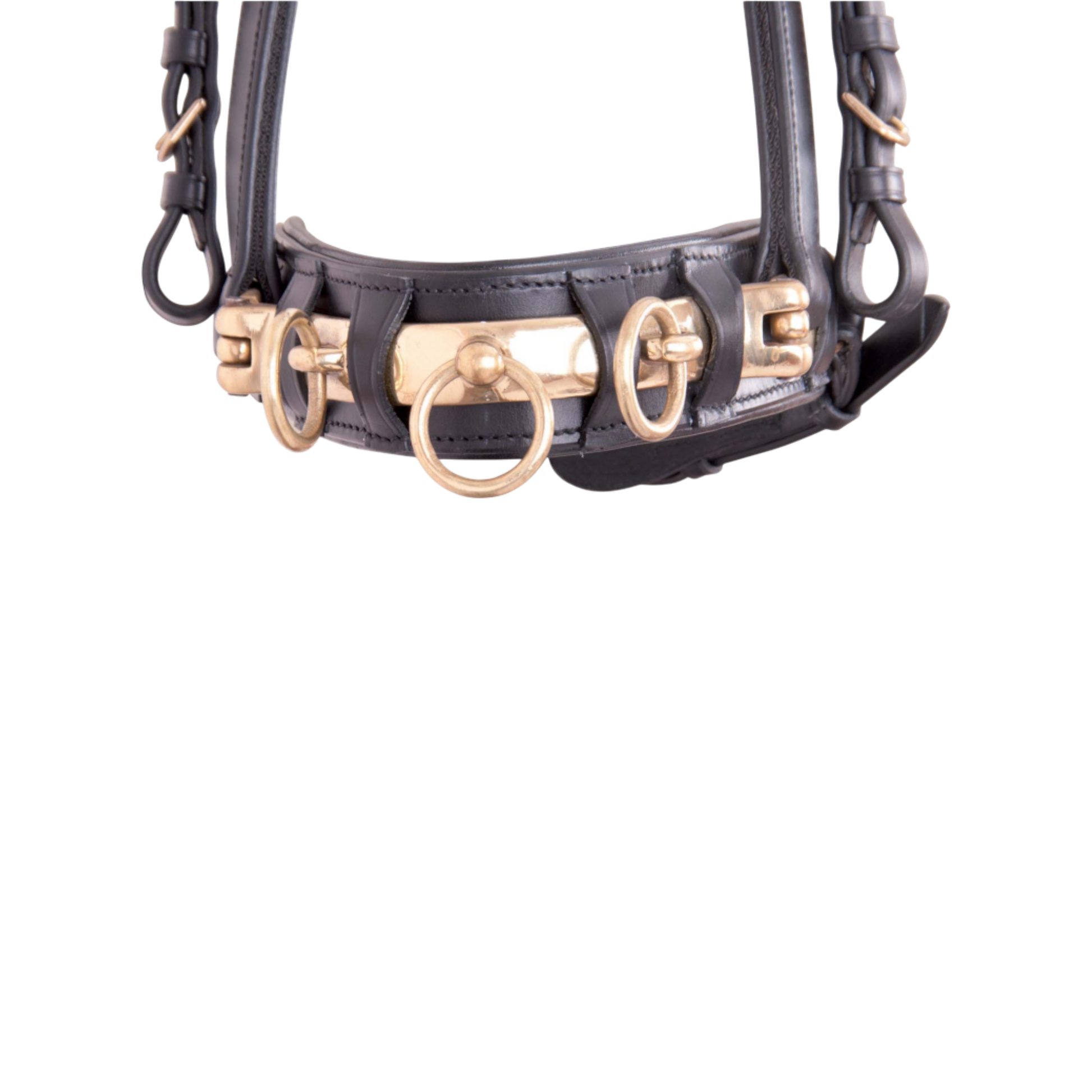 TdeT - Leather cavesson dark havana
