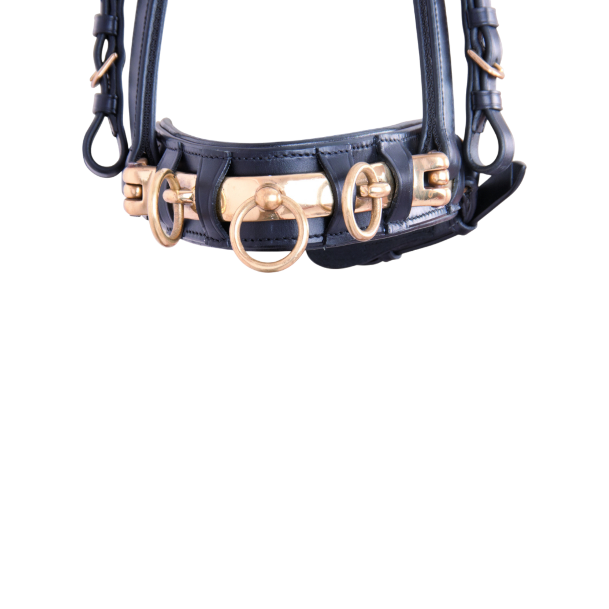TdeT - Leather cavesson black