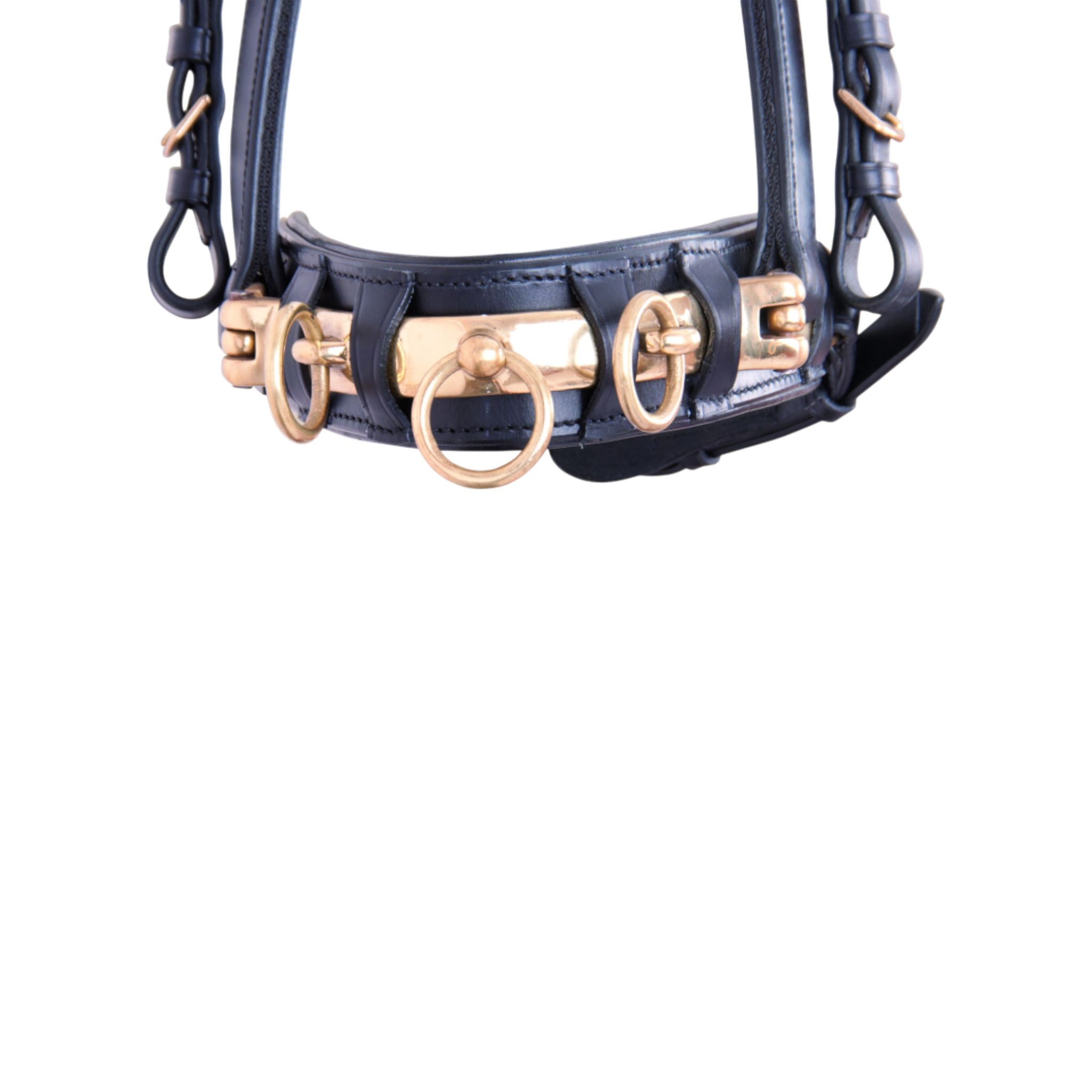 TdeT - Leather cavesson black