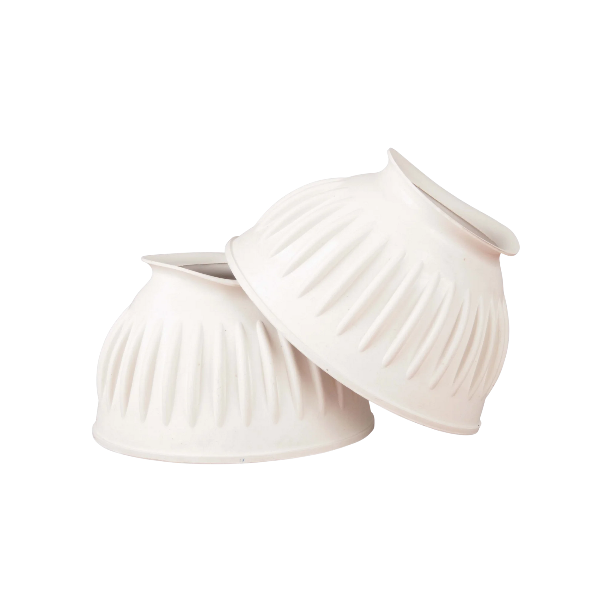 TdeT - Closed rubber bell boots white