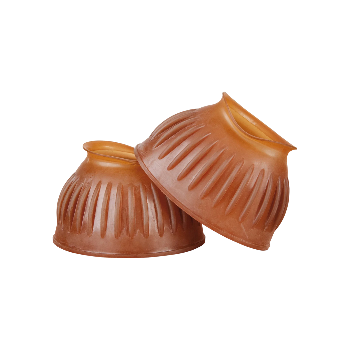 TdeT - Closed rubber bell boots natural