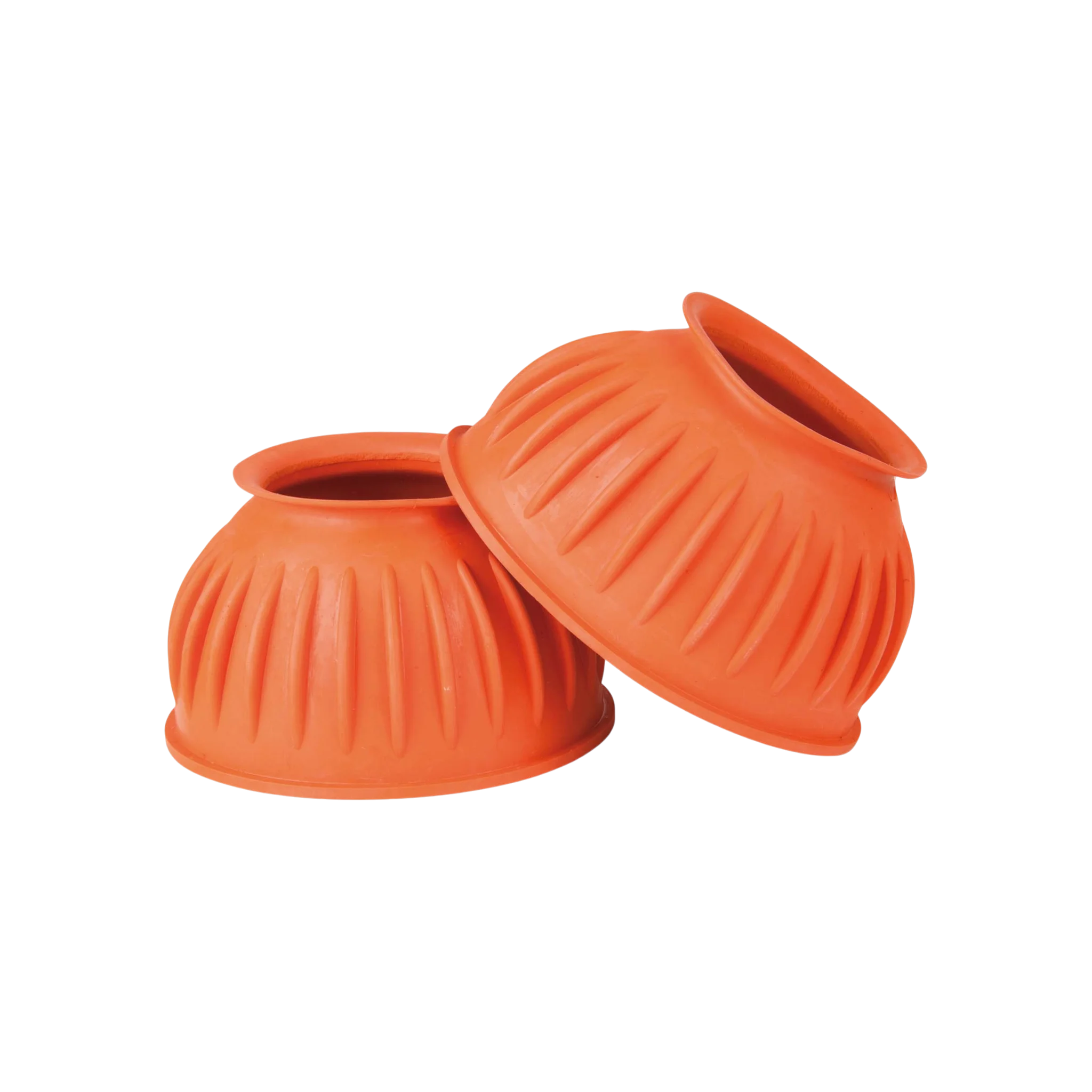 TdeT - Closed rubber bell boots orange