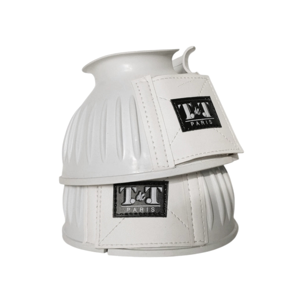 TdeT - Cloches caoutchouc velcro blanc
